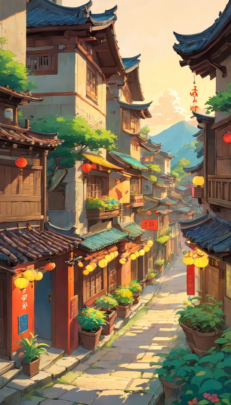 Xiadang Township in Ningde, Fujian,Four down the grassroots,terraced,powering up