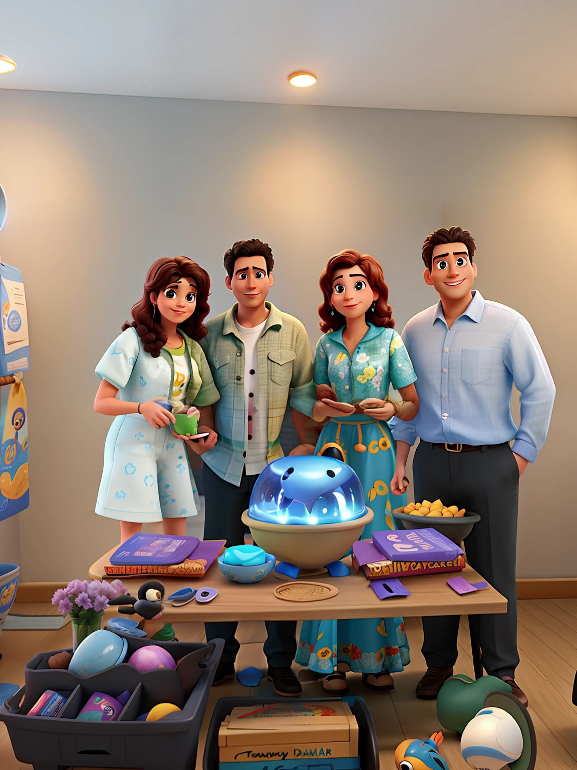 transformar imagem em disney pixar