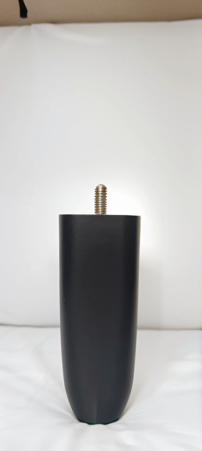 Plastic foot in black color using in box bed