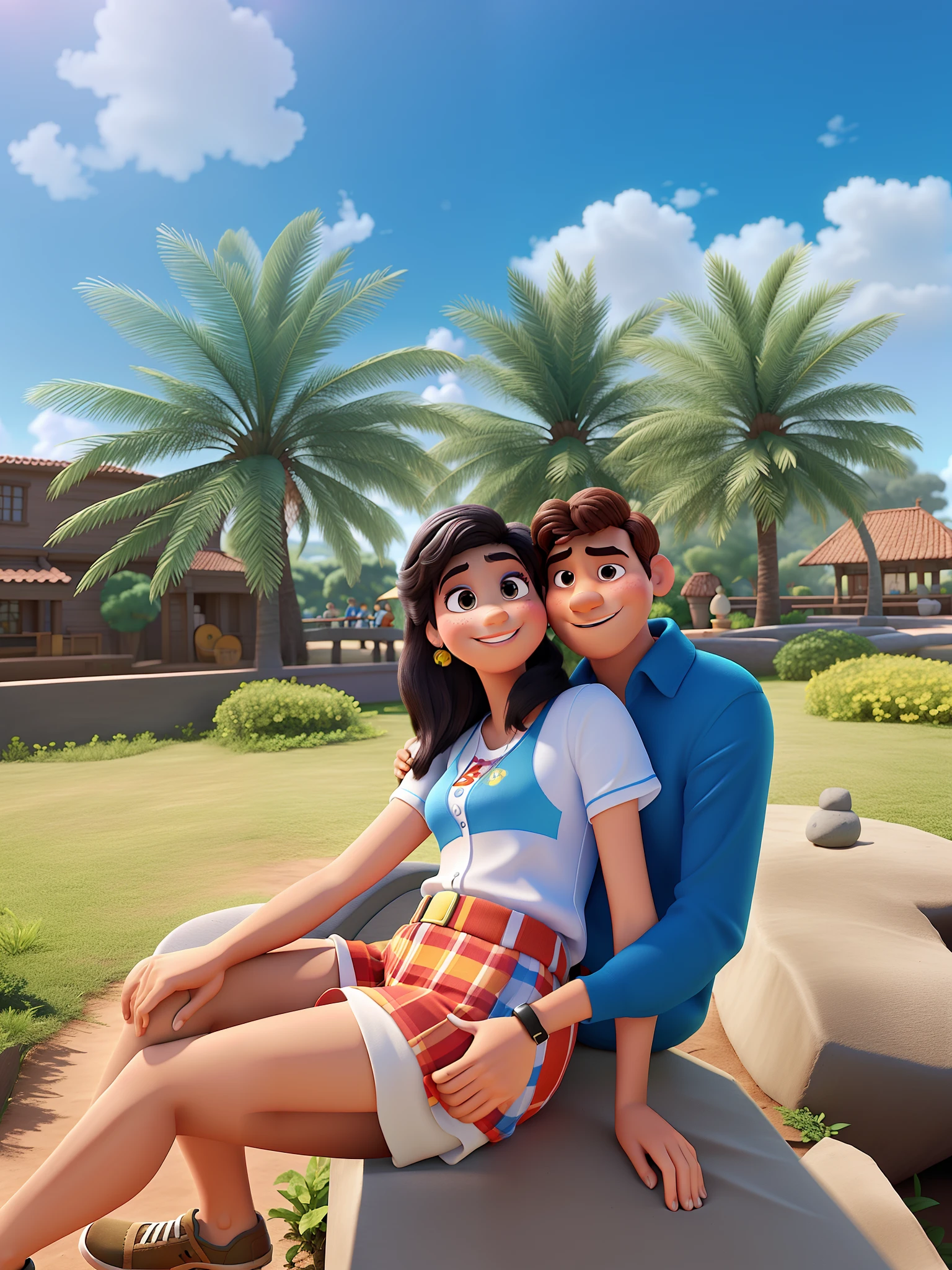 Desenho da Disney Pixar 3D
