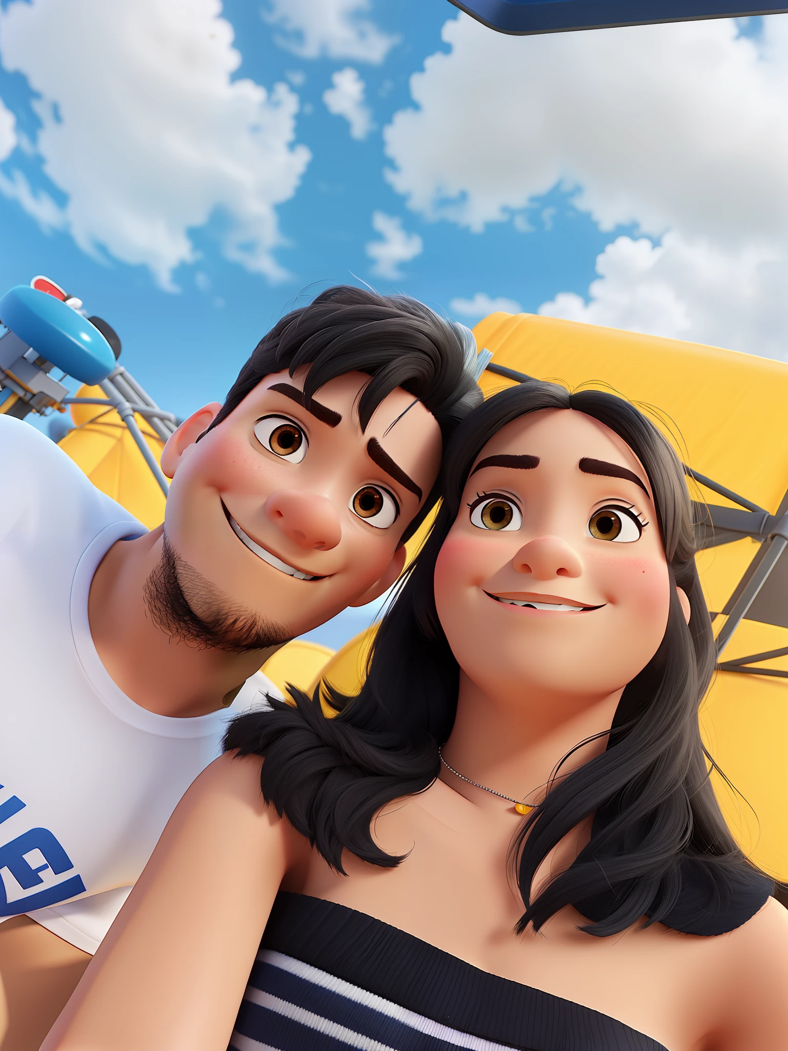 Desenho da Disney Pixar 3D