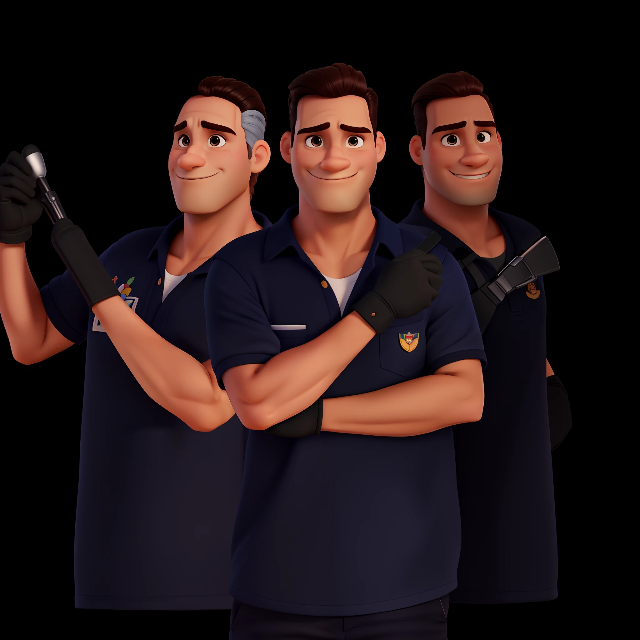 Um homem estilo Disney pixer, alta qualidade, melhor qualidade