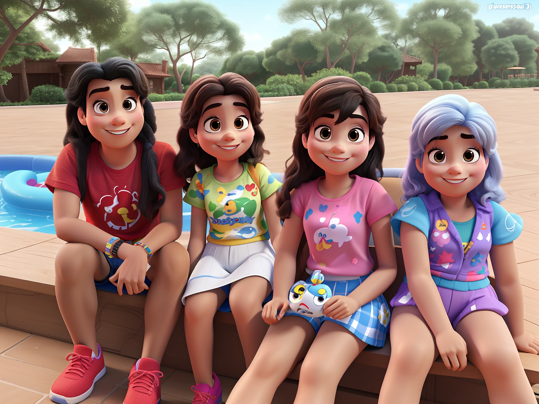 Desenho da Disney Pixar 3D