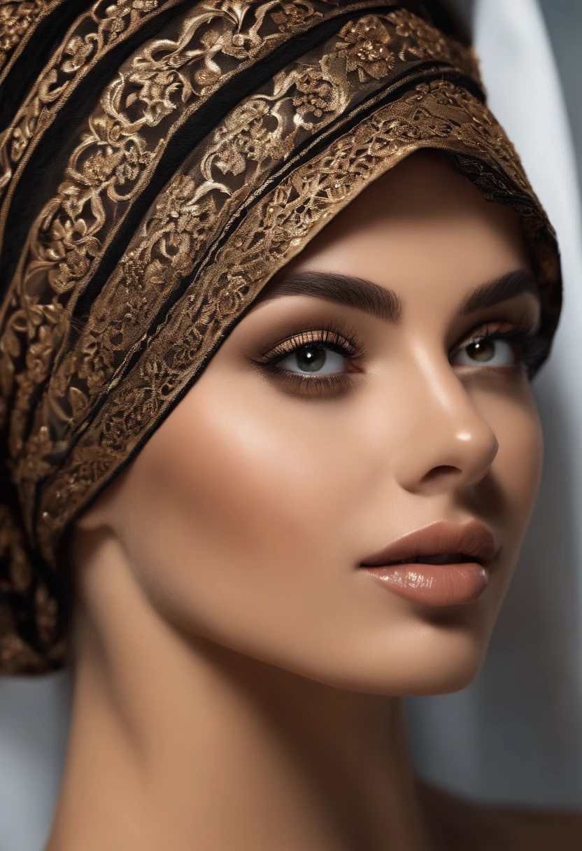 Belle brune portant une robe noire longue(Nail care in a modern beauty salon), Arabic comes precisely from highly detailed Moroccan North Africa, 21 ans, visage innocent, Natural wavy long hair, yeux bleus, High resolution, Masterpiece, Best quality, Intricate details, highly detailed, mise au point nette, detailed skin, realistic skin texture, texture, detailled eyes, professionnel, 4K, sourire charmant, filmed on Canon, 85 mm, faible profondeur de champ, Couleur Kodak Vision, perfect fit body, Extremely detailed, photographier_\(ultra\), photoreallistic, Realstic, Post-traitement, maximum details, roughness, real life, ultra realist, photorealism, photographie, 8K UHD, photographie