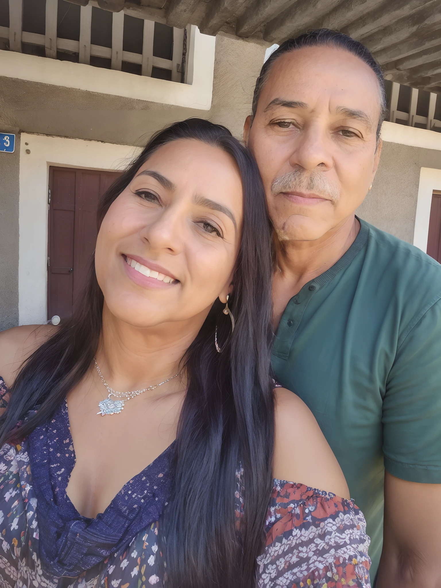 there is a man and a woman posing for a photo, Mom and Dad, profile picture, profile picture, taken in the early 2020s, 1614572159, portrait of two people, headshot profile picture, 8k selfie photography, profile picture, photo taken in 2 0 2 0, carla ortiz