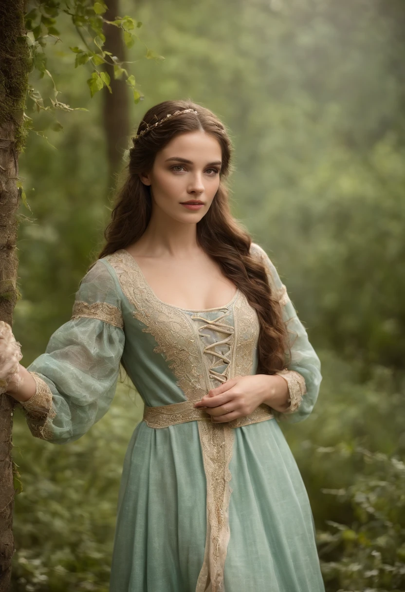 (((uma ferida avermelhada profunda atravessa sua bochecha esquerda))) tez justa, mulher em torno de 19 anos, cabelos brancos naturais, olhos verdes distintos, vestindo kohl, slender and graceful, Beautiful, luz de velas em um ambiente medieval, Ultra sharp focus, tiro realista, roupas femininas medievais, cores tetradicas (cicatriz:1.4)