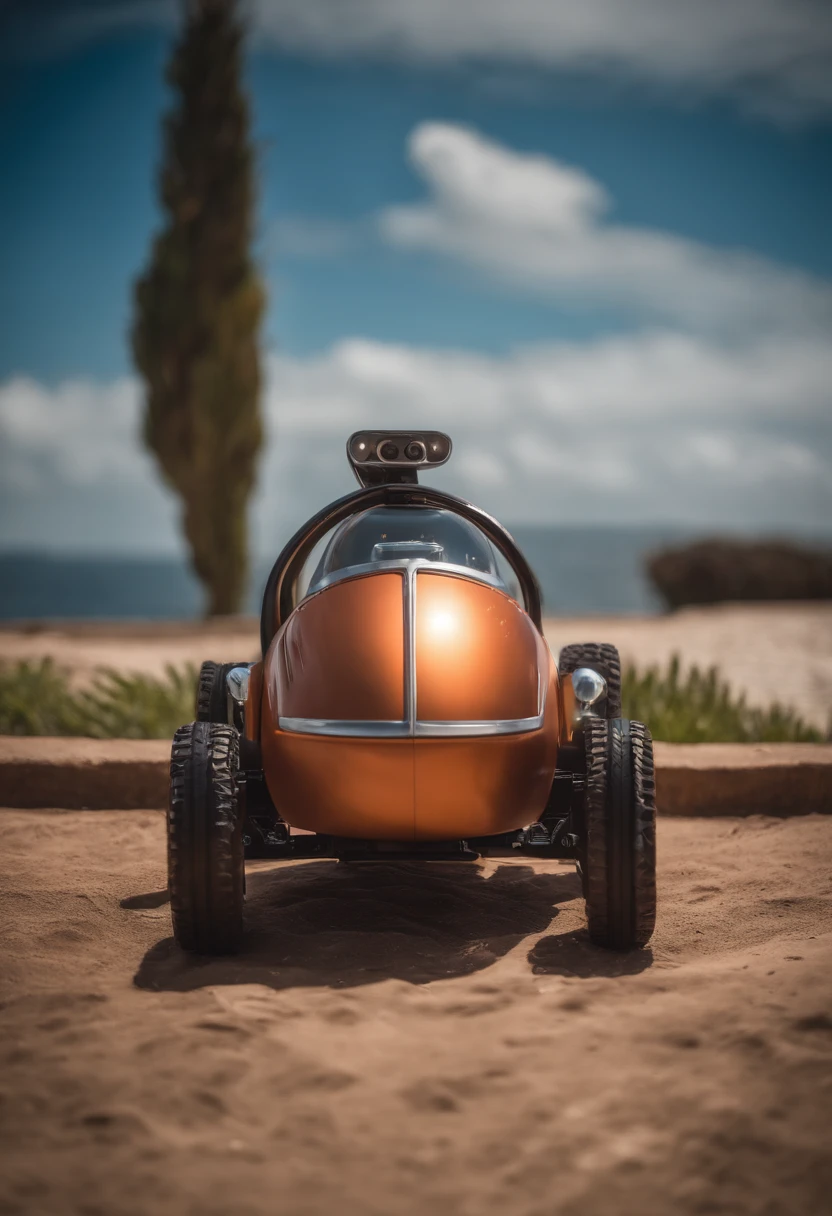 3/4 Vista para a frente,Robots with wheels,caricaturas,adolable,fotografia realista,Hiperdetalhamento,luz suave natural,Pale colored background,fotore,Studio lighting for filming + dynamic compositions,incrivelmente detalhado,sharpen,O detalhe + detalhes intrincados + profesional lighting,cinmatic lighting + 35 mm + deformation + Lightroom + fotografia de + Bokeh + brilho do flare da lente + filmgrain