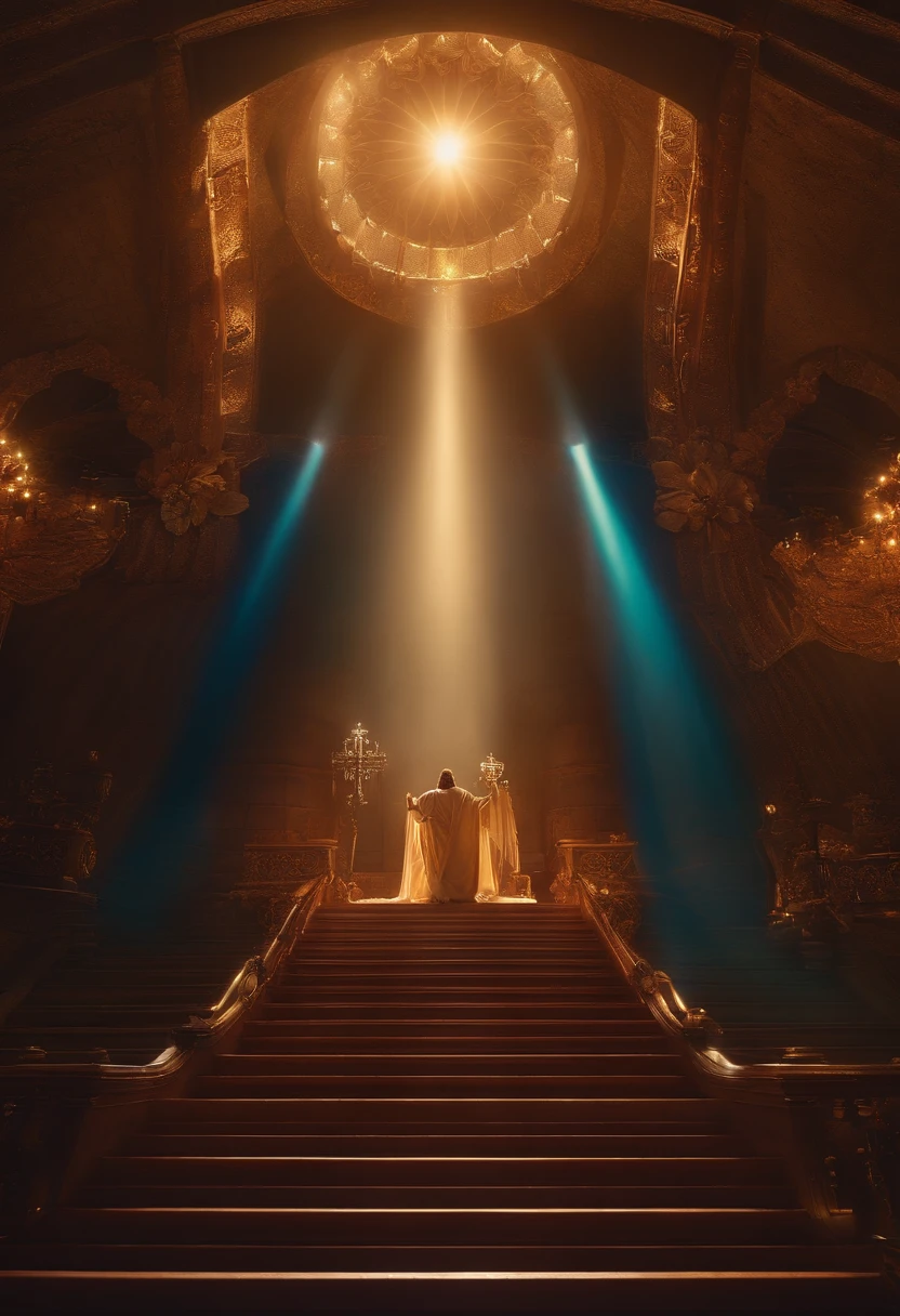 jesus cristo, paz interior, 8k, luz suave, cinemactic, alta qualidade