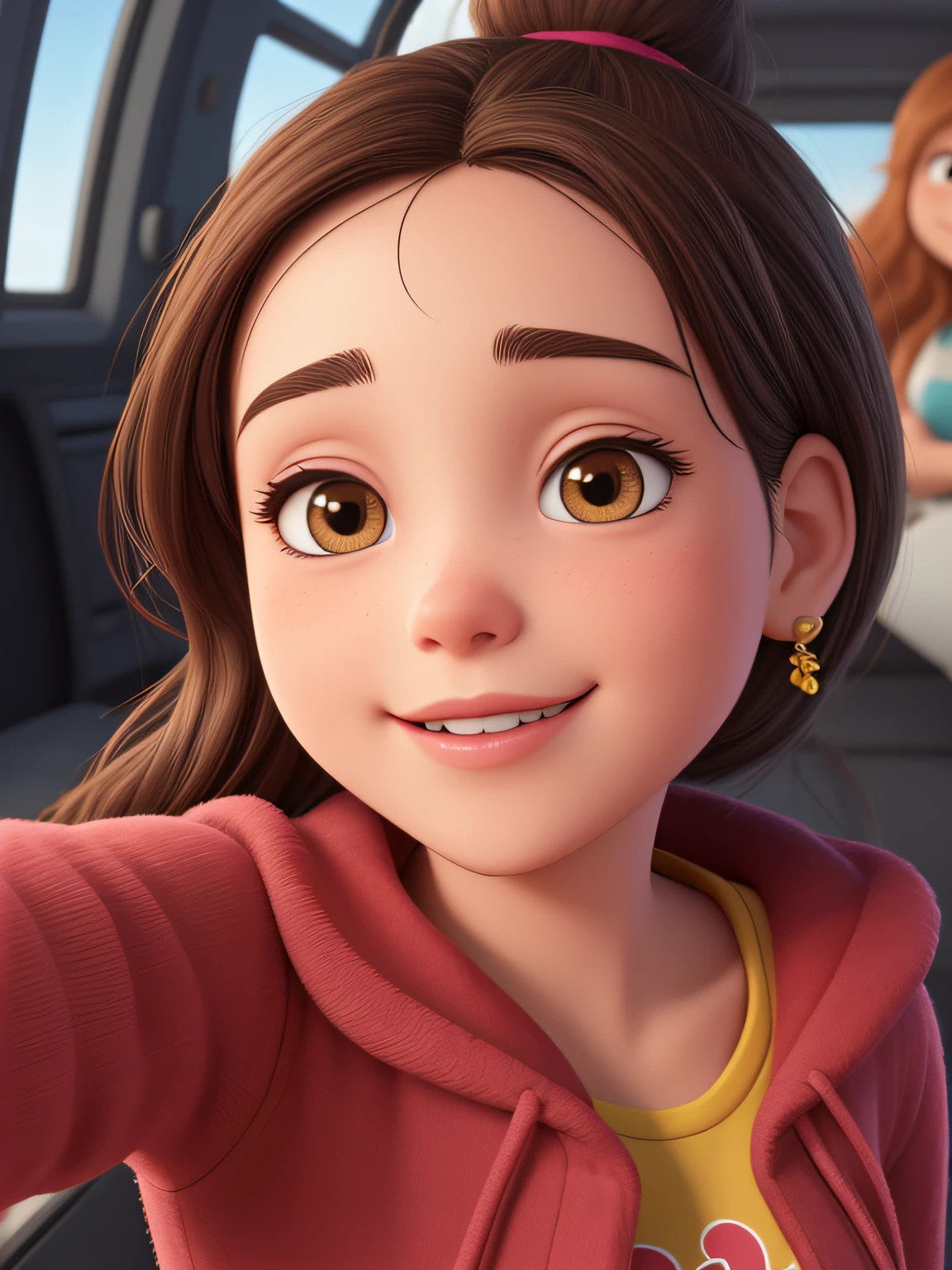 Uma estilo disney pixar, alta qualidade, melhor qualidade
