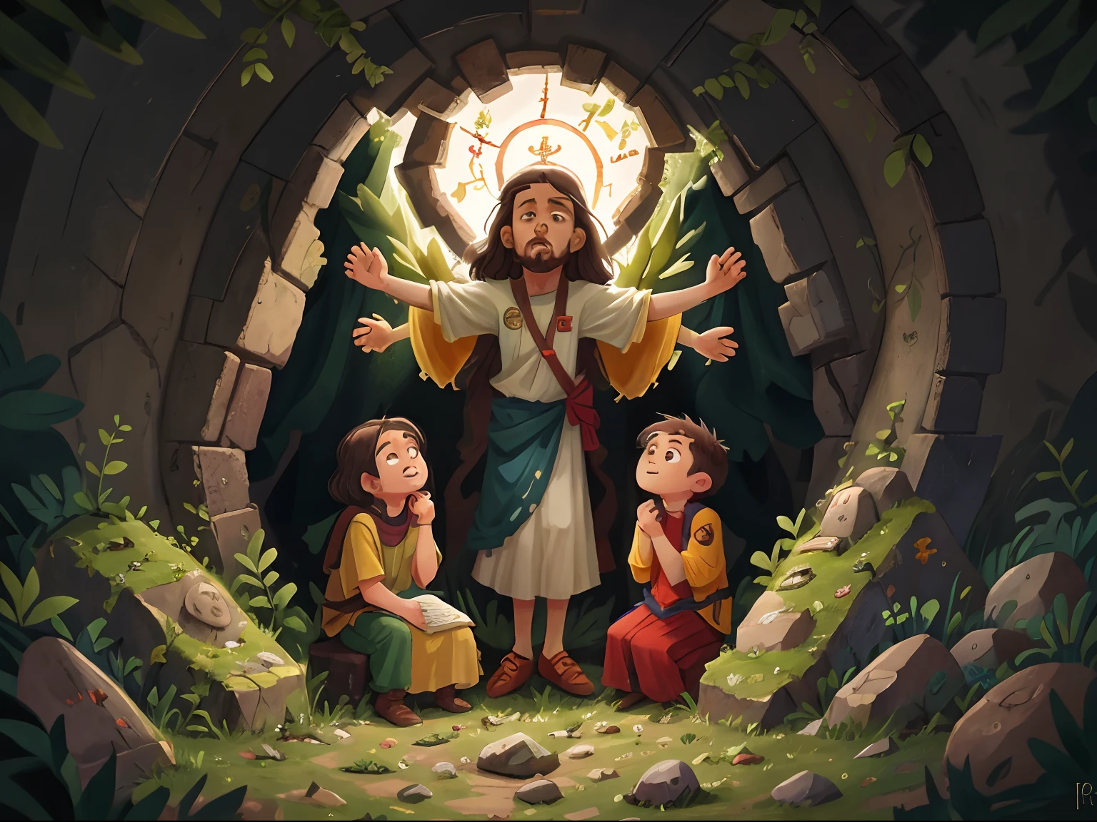 Jesus His Resurrection from the Tomb.
