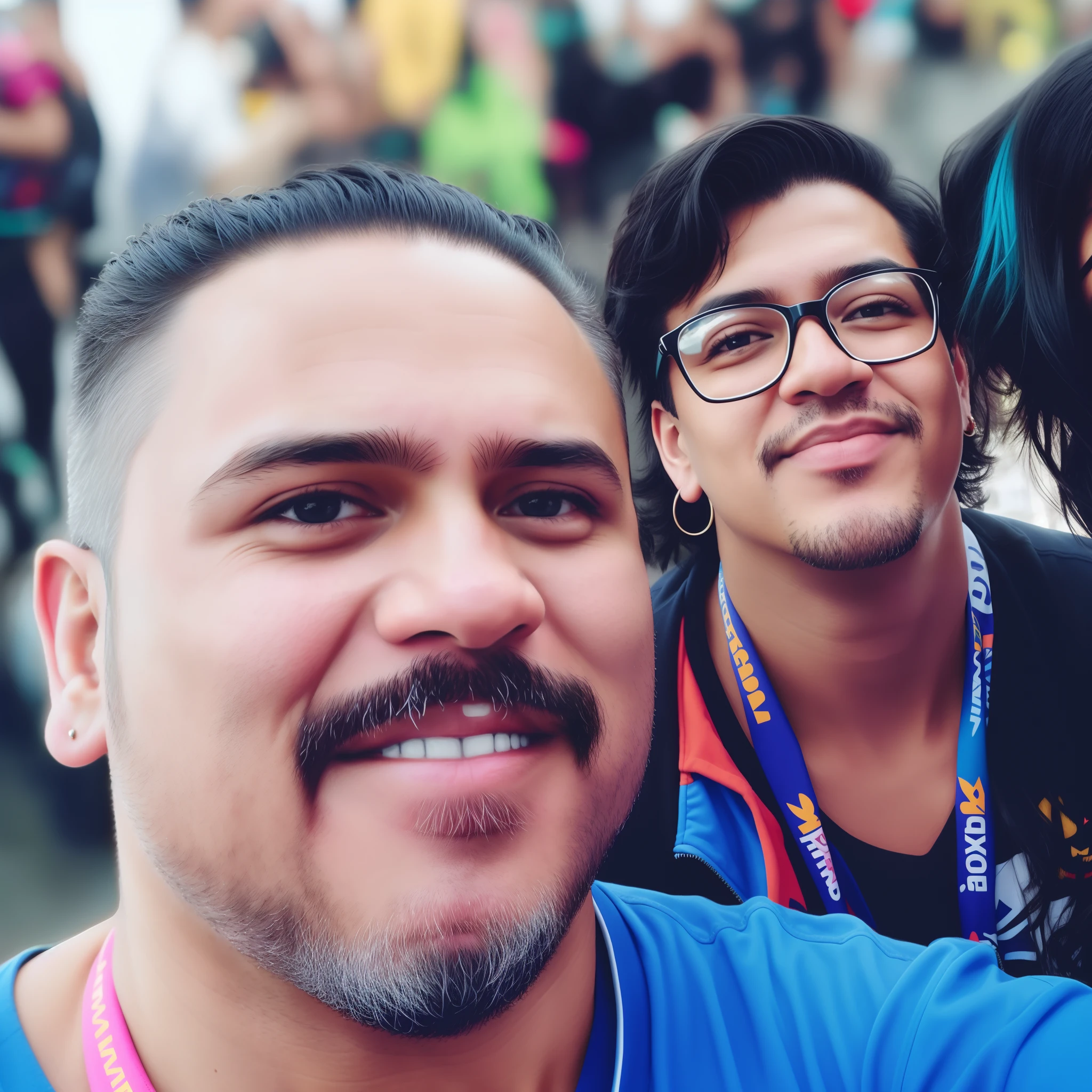 there are two people that are taking a selfie together, Alex Yanes e Lisa Frank, Pino Daeni e Dan Mumford, Postagem no Reddit, foto de perfil 1024px, foto de perfil, Nick Silva e Ilya Kuvshinov, imagem do avatar, siggraph, foto do perfil, Fotografia tirada em 2 0 2 0, imagem de perfil, Tony Sart e um artista de anime