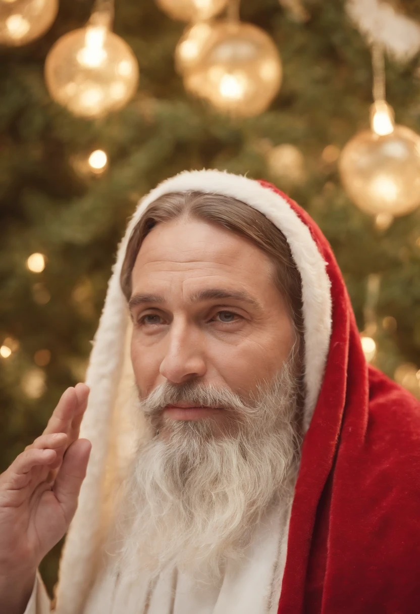 Papai Noel simpless e plano ajoelhado, adorando a Jesus
Tags: Papai Noel, Jesus, Ajoelhado, Adorando, simples, DESIGN PLANO, Natal, religioso, peaceful, humilde, adoration, Fede, celebration, terno vermelho, barba branca, alegre, festivo, Christmas Spirit, Encontro Divino, Spiritual connection, harmonia, unidade, amor