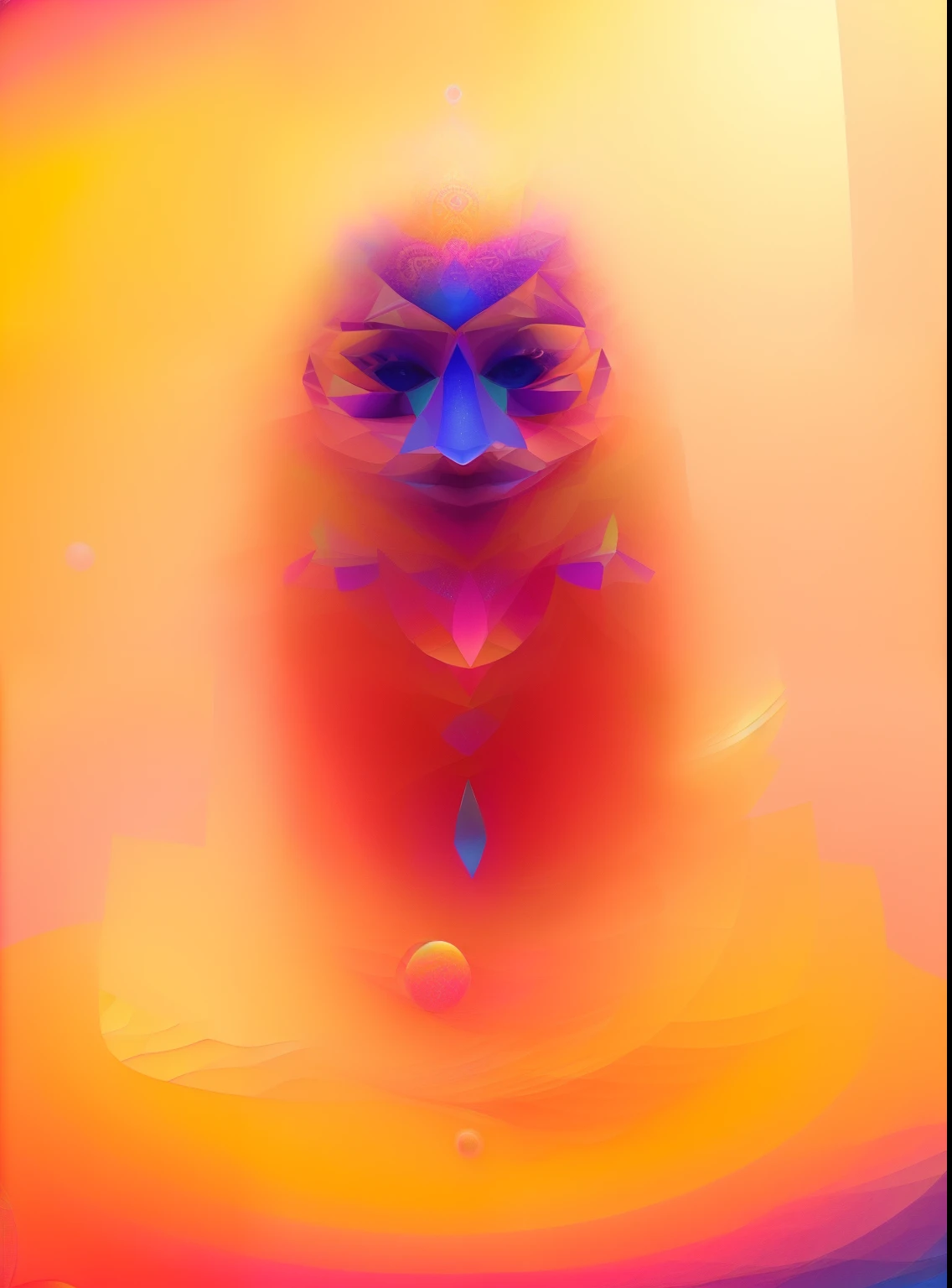 (master part, Qualidade Superior, best quality, Arte Oficial, Beautiful and Aesthetic:1.2), (1girl:1.3), extremamente detalhado,(Arte Fractal:1.2),colorido,mais alto detalhado,(Zentangle:1.2), (dynamic pose), (Resumo Antecedentes:1.5), (vestido treditional:1.2), (pele brilhante), (muitas cores:1.4), parte superior do corpo
