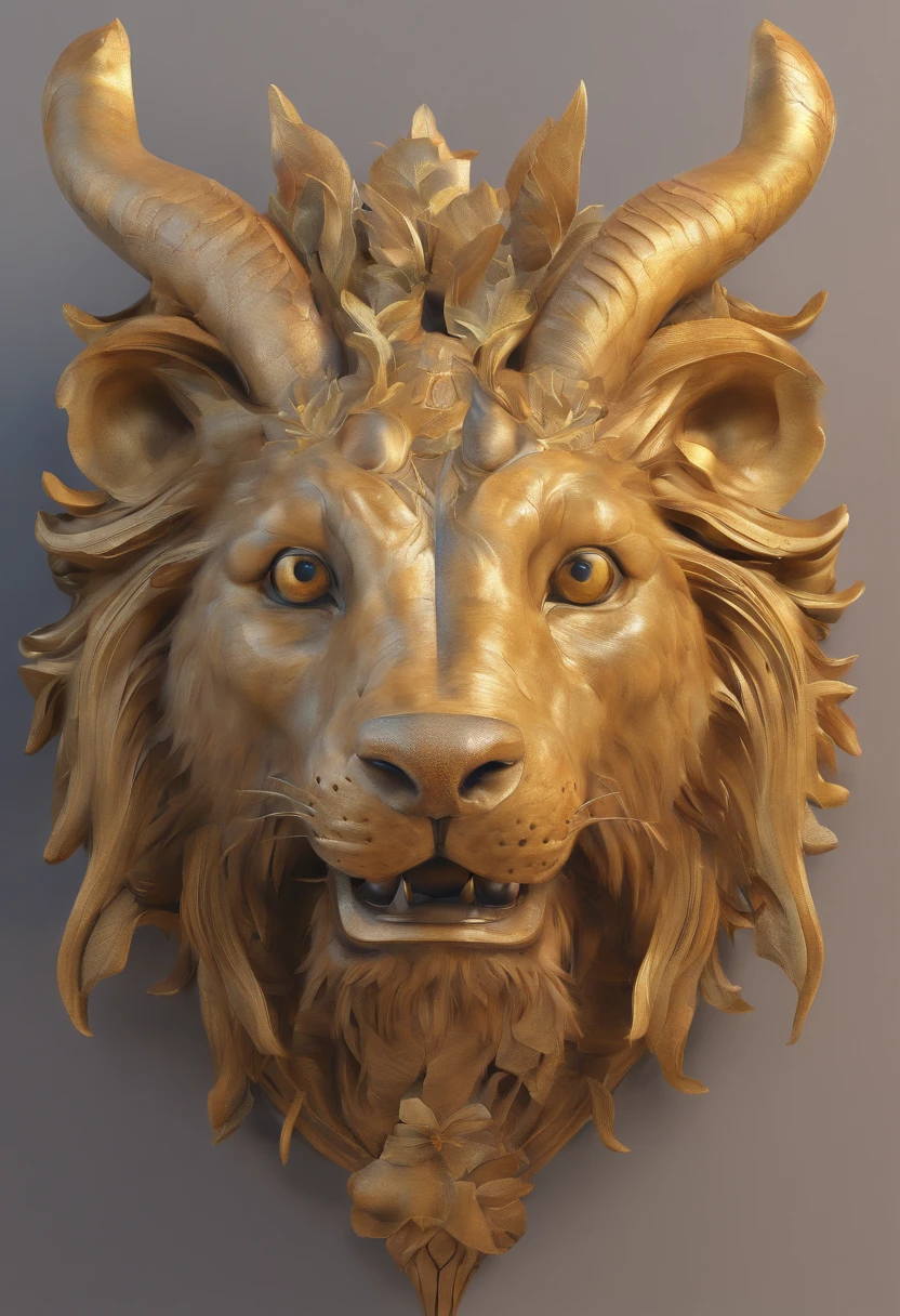 Na China antiga, There were several heads of strange animals hanging on the wall, (face detail optimization: 1.5) (master part), (Advanced: 1.5), CG superior, extremely high quality, right proportions, perfect composition, Detalhe de alta qualidade, Detalhe perfeito, (CG super detalhado: 1.2), (8k: 1.2), Realistic, octane rendering,