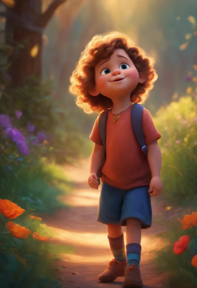 Child in pixar style