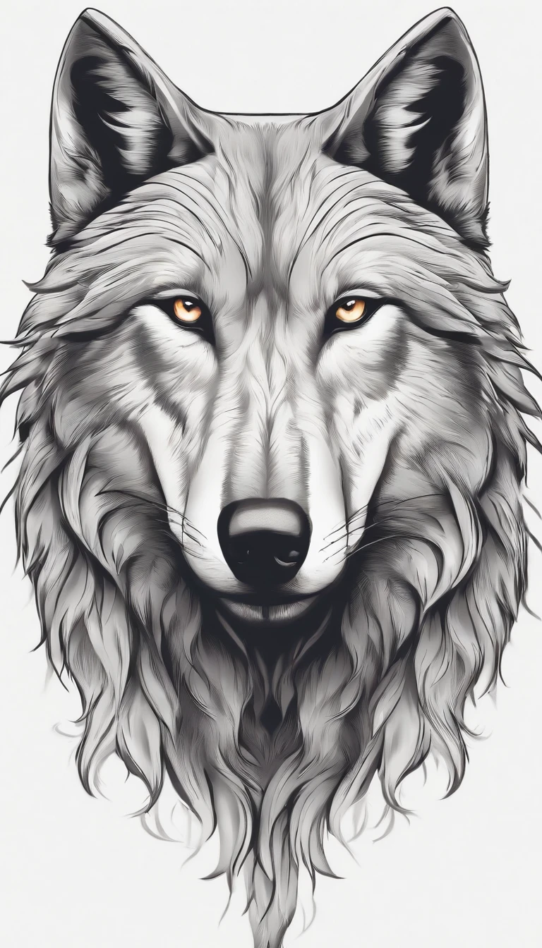 Create a wolf logo to symbolize independence. there is a bright blush on the head Powerful high-level image quality High-spec colors Be cool Sharp eyes Looking at the camera Powerfully Moving Forward Impactful Be positive