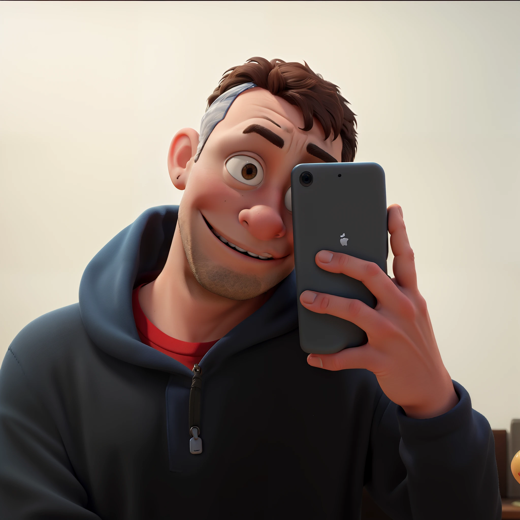 Crie a mesma imagem, mas ao estilo Pixar.