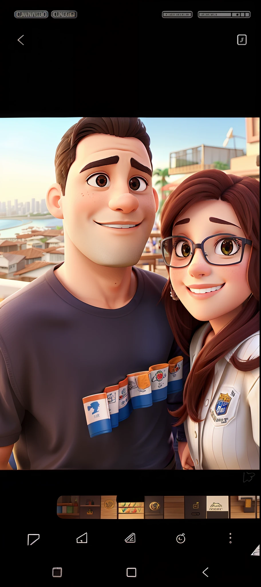 casal num bar se divertindo bebendo