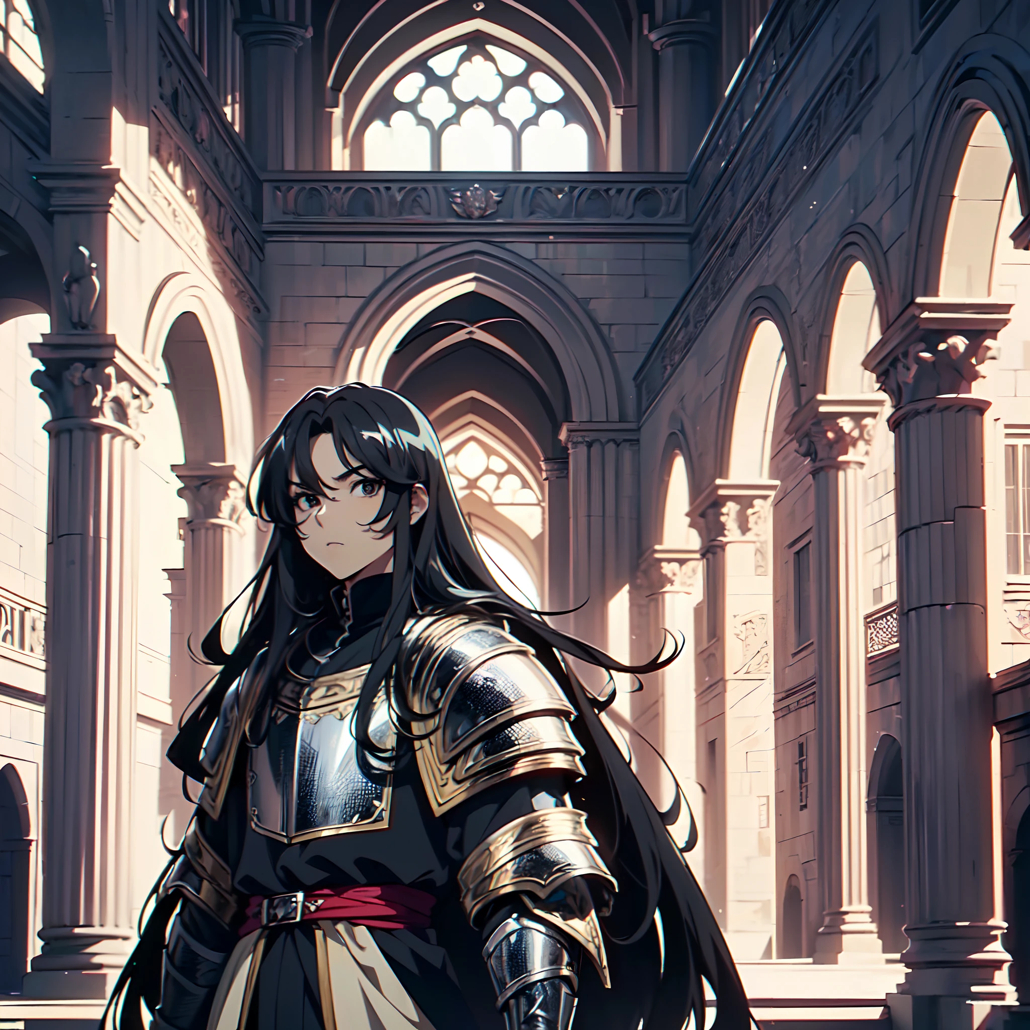 128K Ultra High Definition,
128K Ultra High Quality,
128K Ultra High Resolution,
Best Definition,
Best Quality,
Best Resolution,
Perfectly Detailed,
Perfectly Designed,
Extremely Detailed,
Extremely Designed,
Hyper Detailed,
Hyper Definition,
Hyper Quality,
Hyper Resolution,
Masterpiece,
(((Anime))),
Body Shot,
(((Boy))),
Handsome,
Muscular Body,
(((Black Long Hair))),
(((Black Eyes))),
(((Hyper Detailed & Perfectly Designed With Ultra High Quality White Warlord Armor))),
(((Inside Of Medieval Royal Palace Background Scenery))),