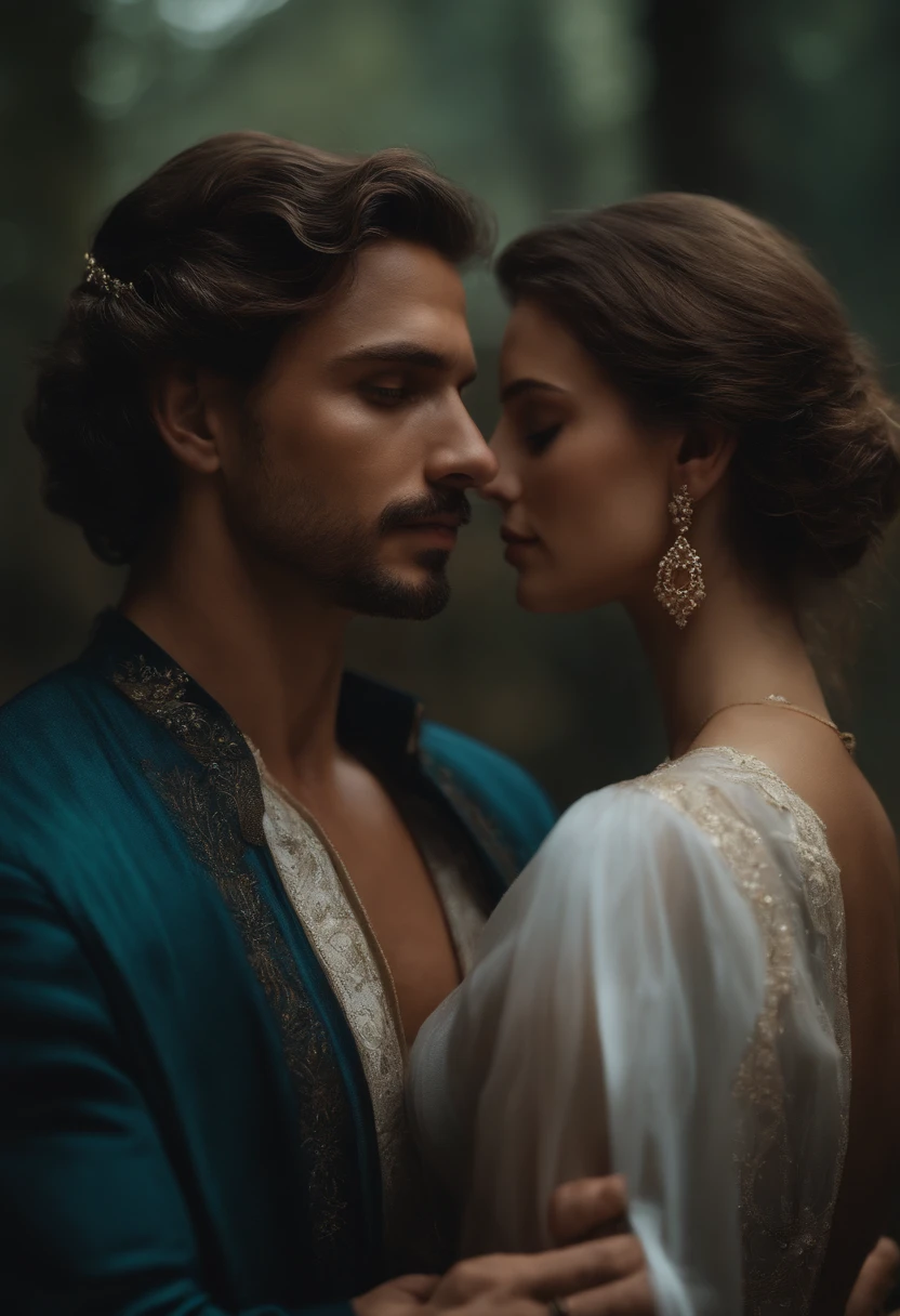 Casal brigando, separado e triste, Contemporary and realistic 4K photo