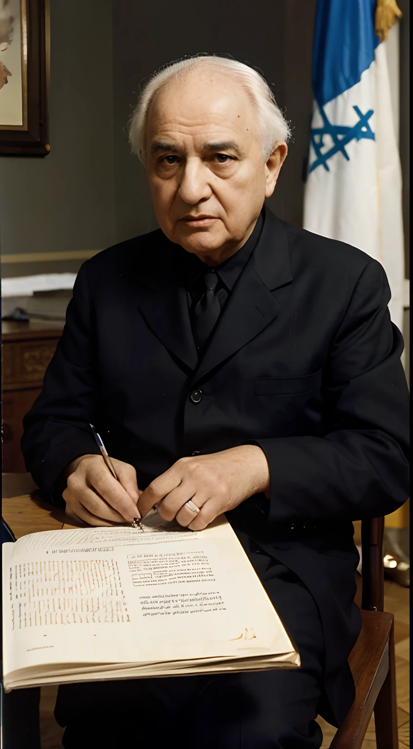 David Ben-Gurion announces the founding of the State of Israel..
