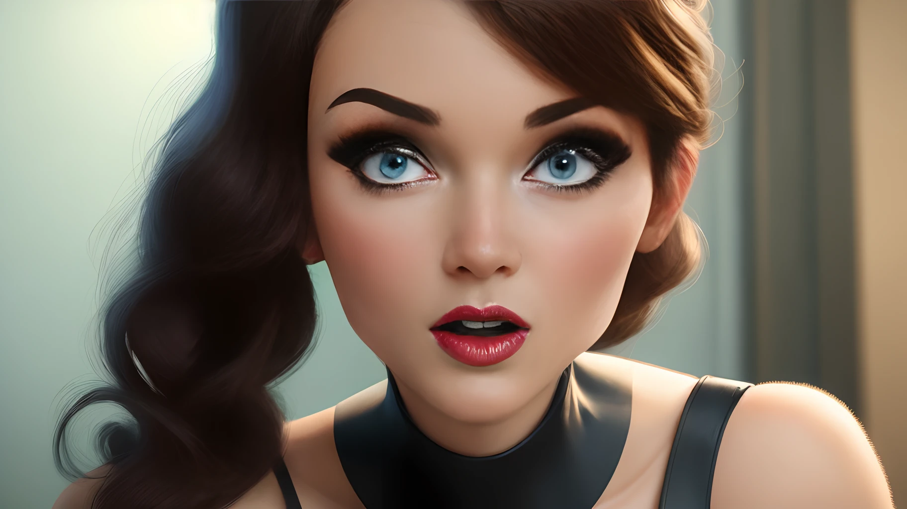 Sexualized pixar style bond women