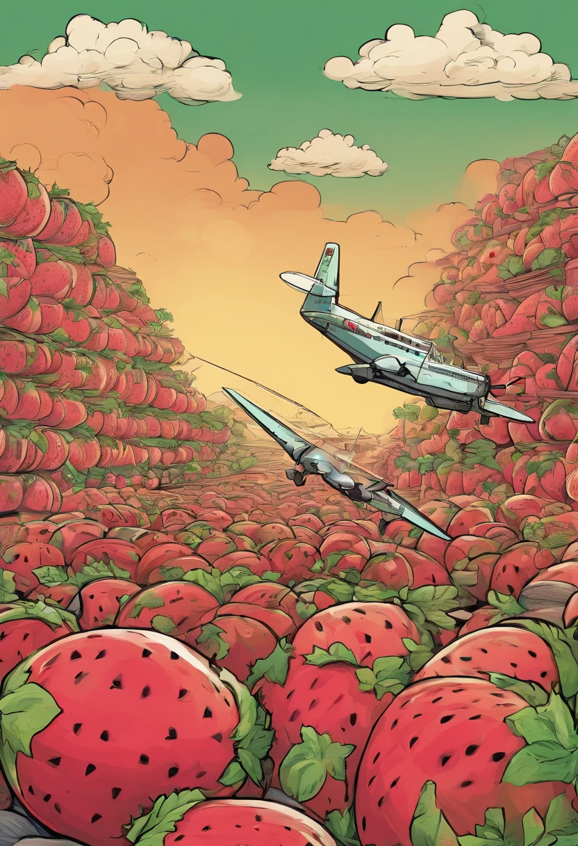 Indonesia sends lots of watermelons to Palestine using sophisticated aircraft. then distributed to all Palestinians.