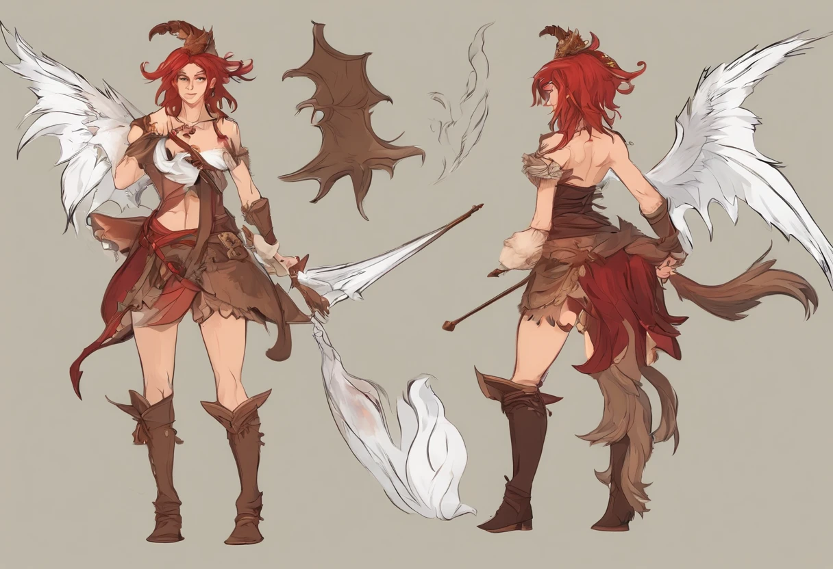1 girl,beautiful, masterpiece, best quality, white background,Kazuya Takahashi, concept art, blonde,short hair