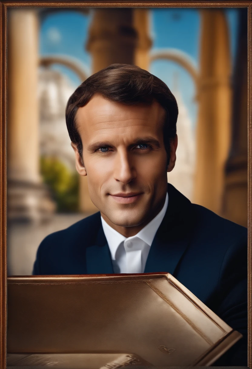Create Macron's image for me