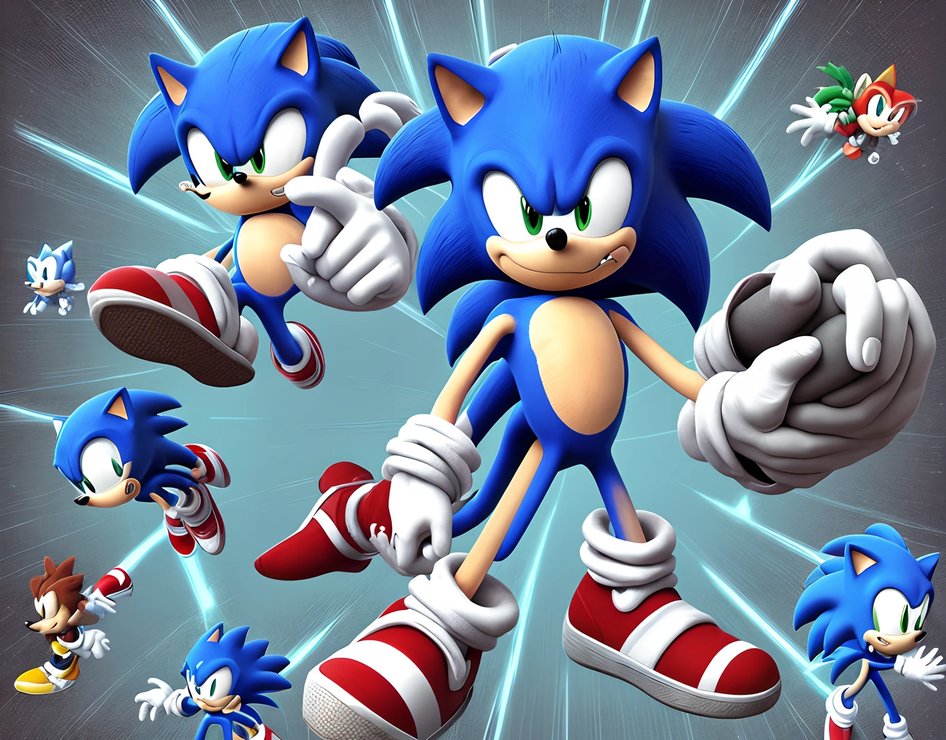 Sonic the hedgehog