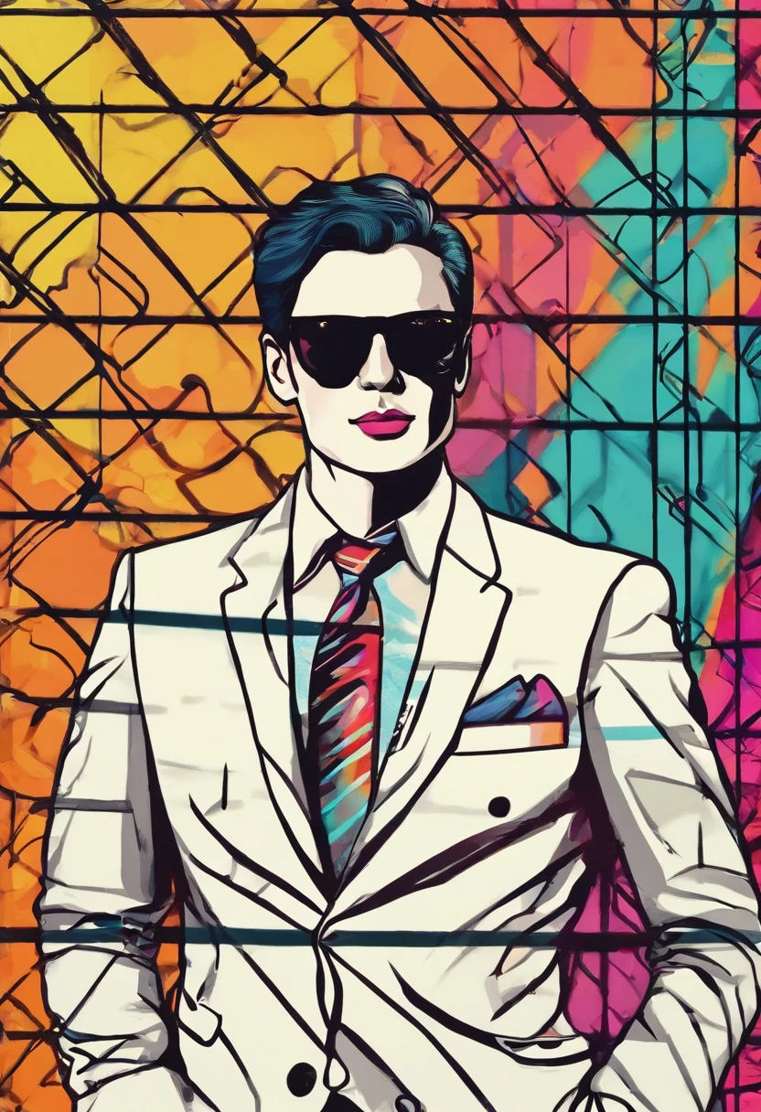 Man in suit and sunglasses in front of a fence, foto de perfil 1024px, Tiro no iPhone 1 3 Pro Max, foto de perfil profissional, Tiro no iPhone 1 3 Pro, Condutor de Ene, in suit with black glasses, imagem de perfil, taken in the early 2020s, tirado no iphone 1 3 pro com fundo de cinema