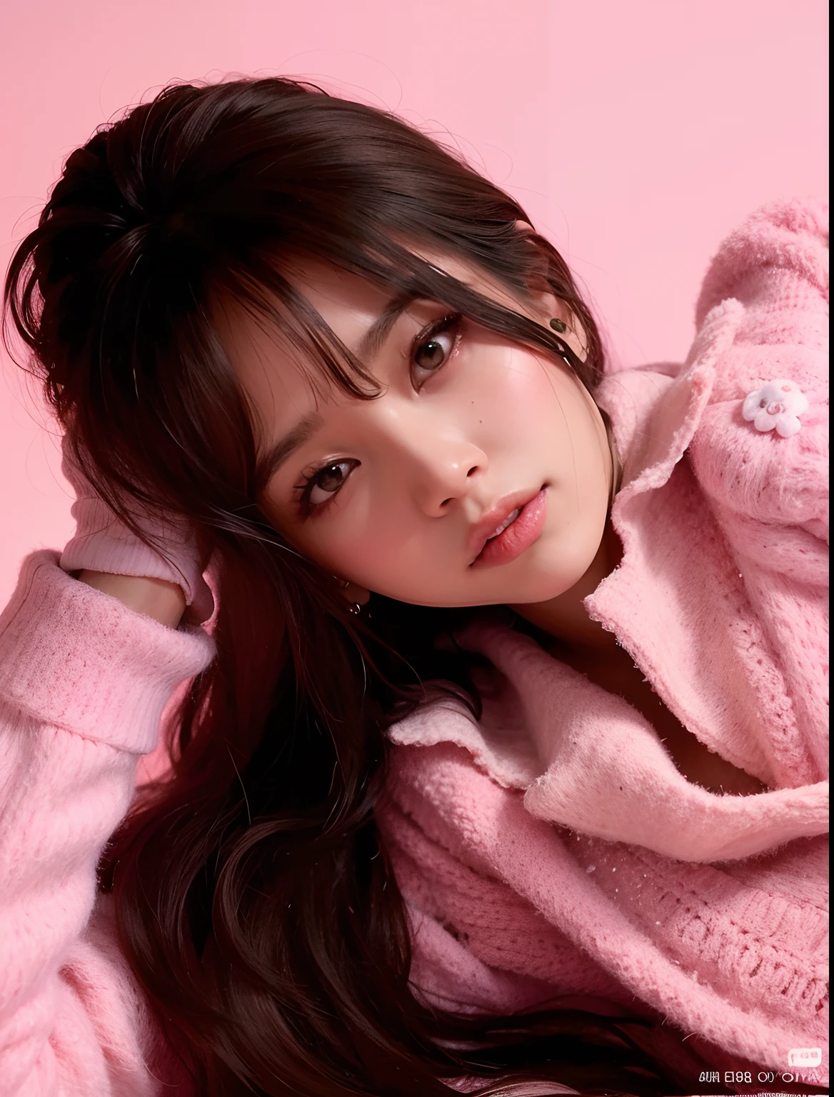 um close up de uma mulher com um manto rosa deitado em uma cama, jennie blackpink, Retrato de Jossi de Blackpink, Retrato Jisoo Blackpink, jisoo do blackpink, Parque Roseanne do Blackpink, Jisoo do Blackpink, song hye - kyo, jossi do blackpink, Lalisa Manoban do Blackpink, Parque Ji-min, Lalisa Manobal, Ji-Min