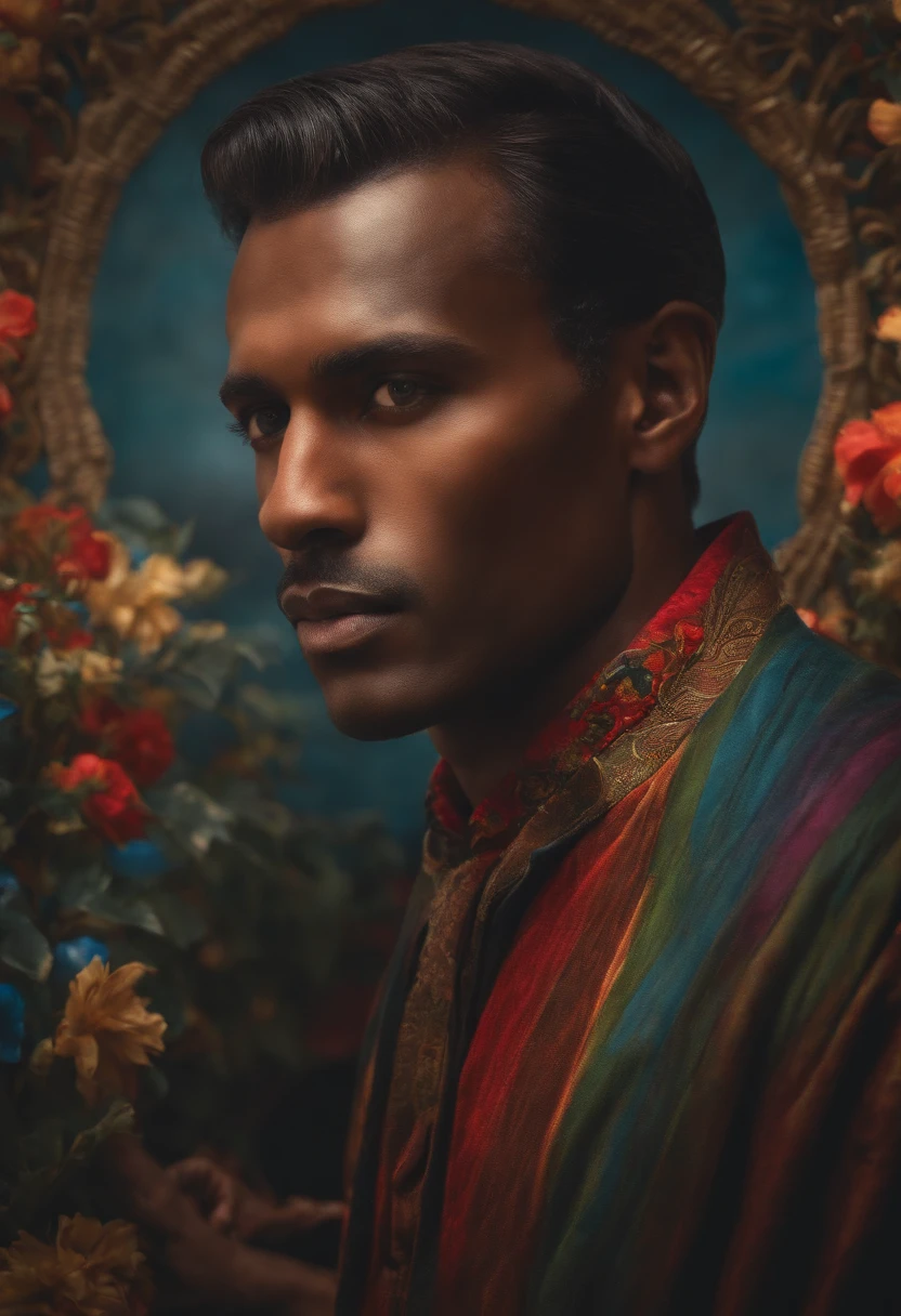cute light skin man as a model
