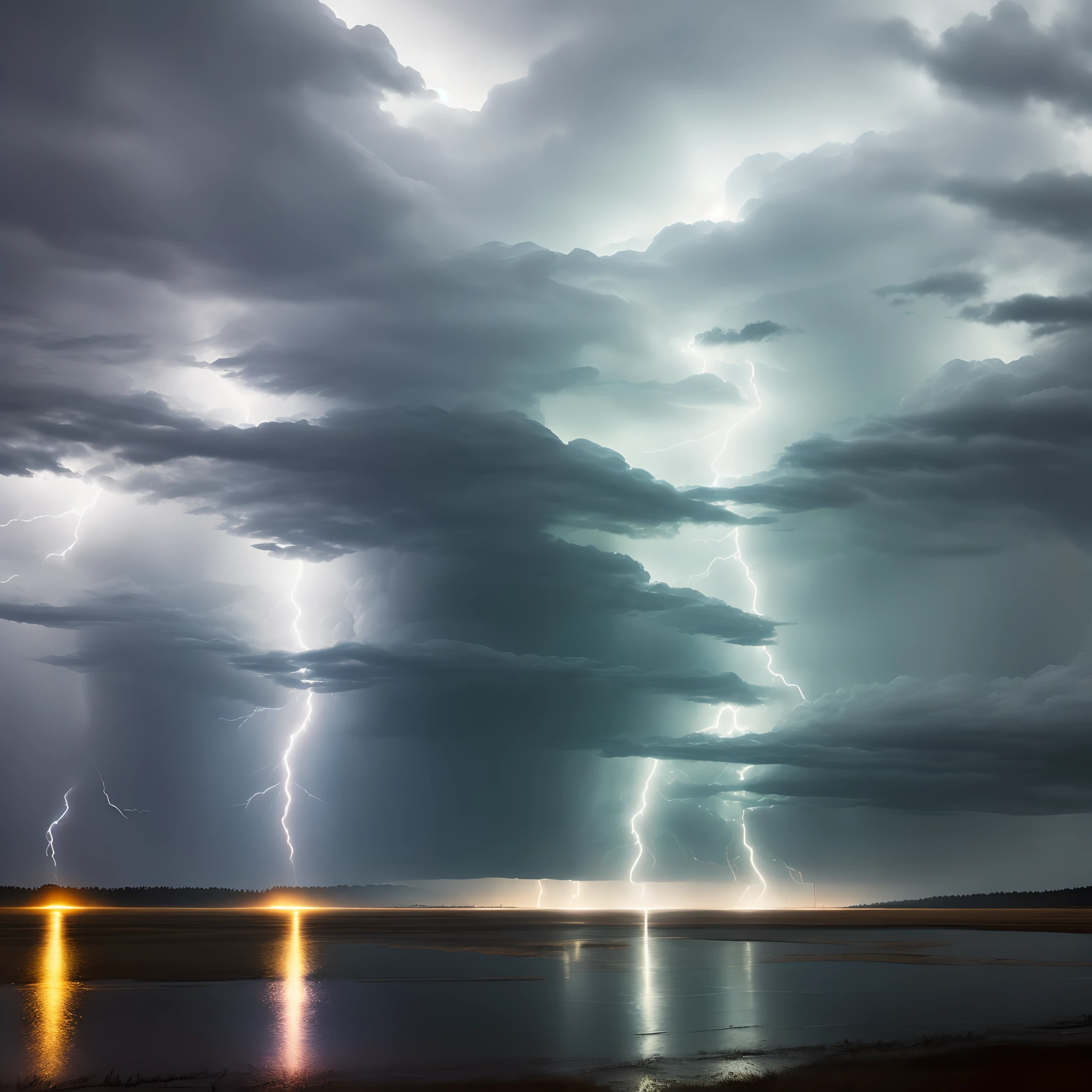 Thunderstorm with rain