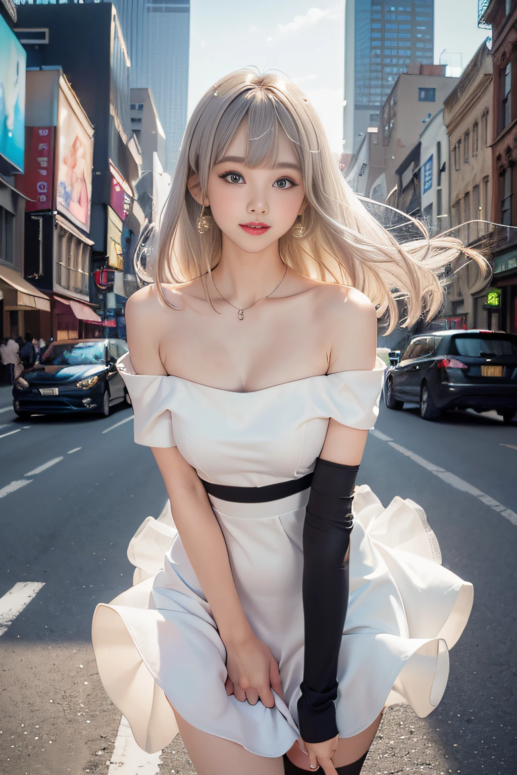 Royal sister，Detailed eyes，Details face ace，Ripe body，Tall body，Seductive body，Long legs，4K，K HD，fleshy feeling，White translucent lace，White, plump and delicate body，Beautiful face，Cherry small mouth，Beautiful and tasty（3DRoyal sister），Plump buttocks，