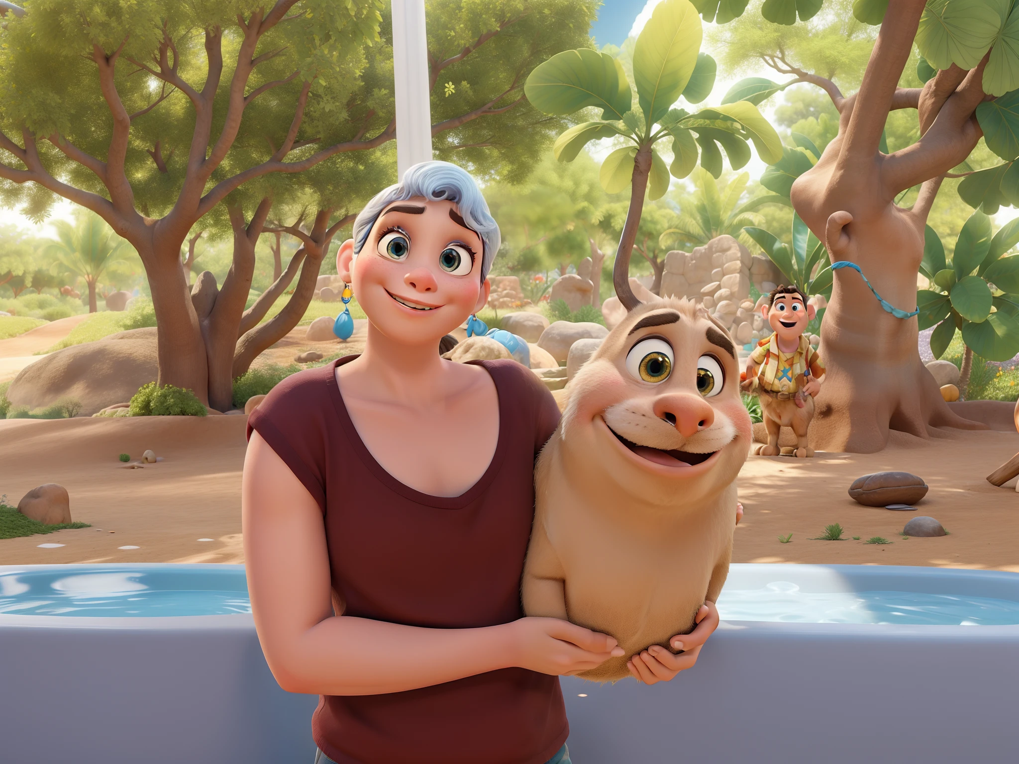 Obra-prima, de melhor qualidade, estilo Disney Pixar