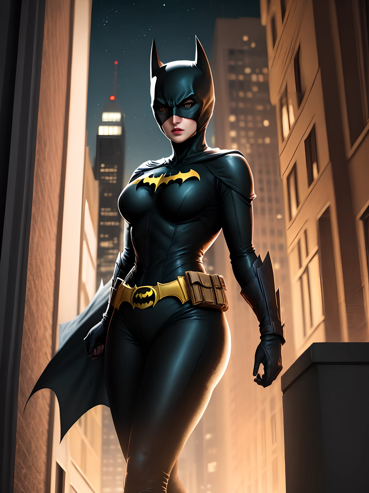Batmangirl - sexy female superhero in cape and cape., Batgirl, Chris Moore. Artgerm, in the style Artgerm, maika monroe Batgirl, extremely detailed Artgerm, style Artgerm, Artgerm Greg rutkowski _ Greg, Anigirl Batman, graphic artist Artgerm, Artgerm julie bell beeple, Cassandra Cain