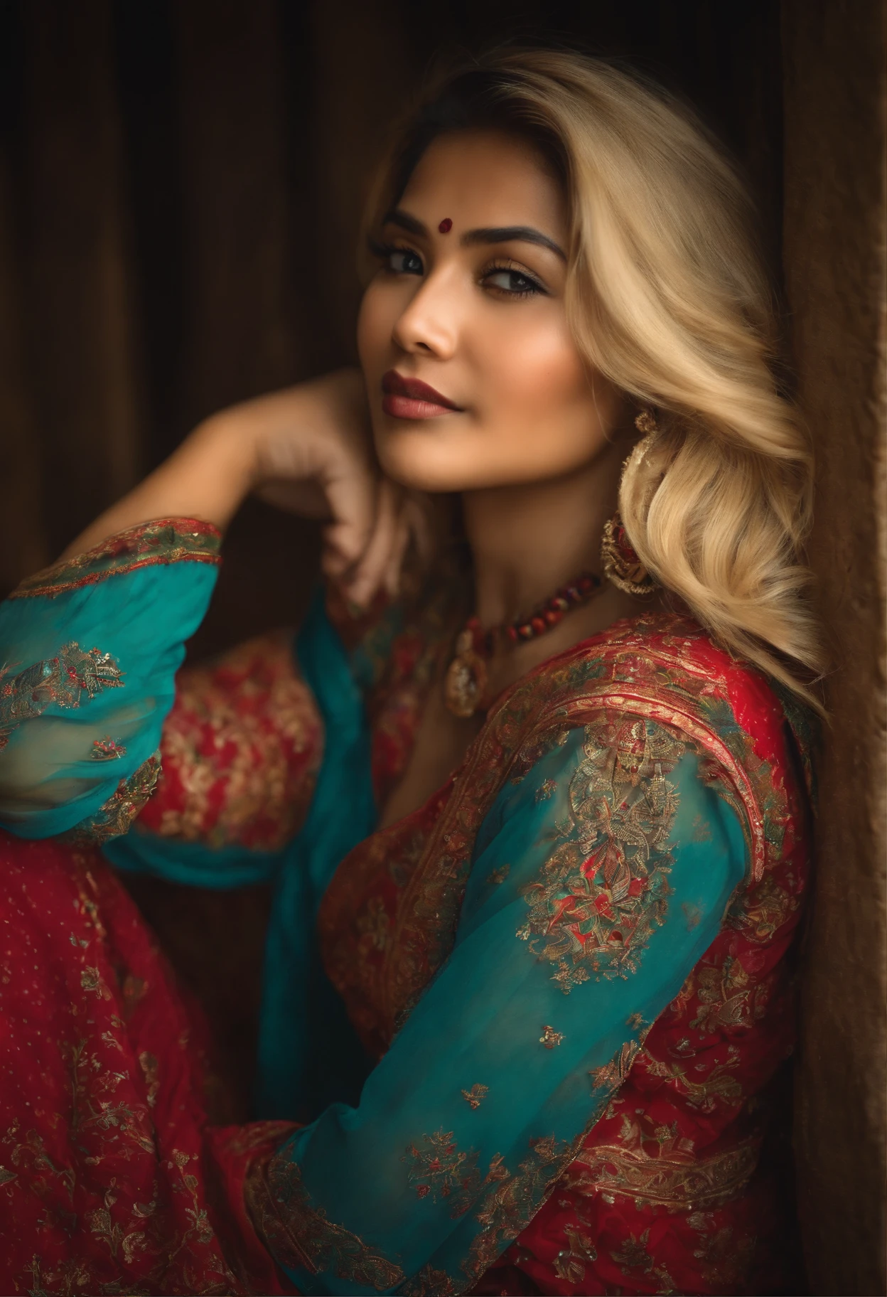 nepali blonde girl