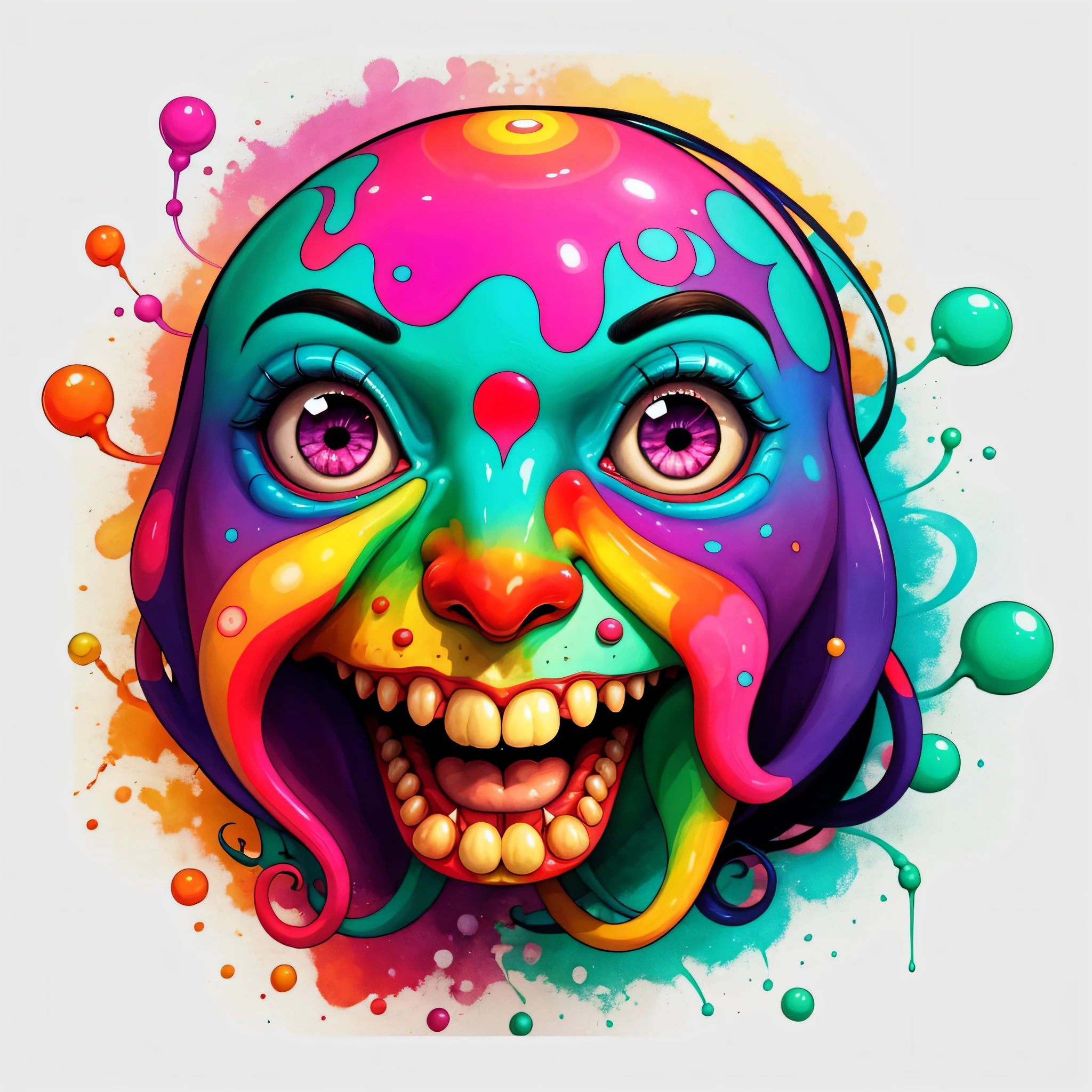 ((Psychedelic Master Laughing Monster 2D)), hiper besta, Colorido, alto detalhamento, cores saturadas, tentacles, Zumbis, sangue, Escuro, carnificina, Armas, magia das cores, estilo vaporwave, ((poster)) Surrealismo, imprimir csgo, hiper besta, hiper monstro, A monster inside a perfect crystalline translucent sphere, Sunset, Montanhas, Floresta, (Head Body Photo), (((Estilo Brock Hofer))), hiper besta, hiper monstro, monstro, ((Colorido, alto detalhamento, cores saturadas, tentacles, Zumbis, sangue, Escuro, carnificina, Armas, magia das cores, estilo vaporwave)), Technicolor altamente intrincado, arte colorida ultra detalhada, muito detalhado e colorido, cores brilhantes altamente detalhadas, altamente intrincado e colorido, colorido!! altamente detalhado, colorido hiper-detalhado, cheio de cores e detalhes ricos, cores altamente detalhadas, arte detalhada assustadora em cores, psychedelic art style, detailed digital illustration, 16k, 8k, 4k papel de parede uhd hdr.