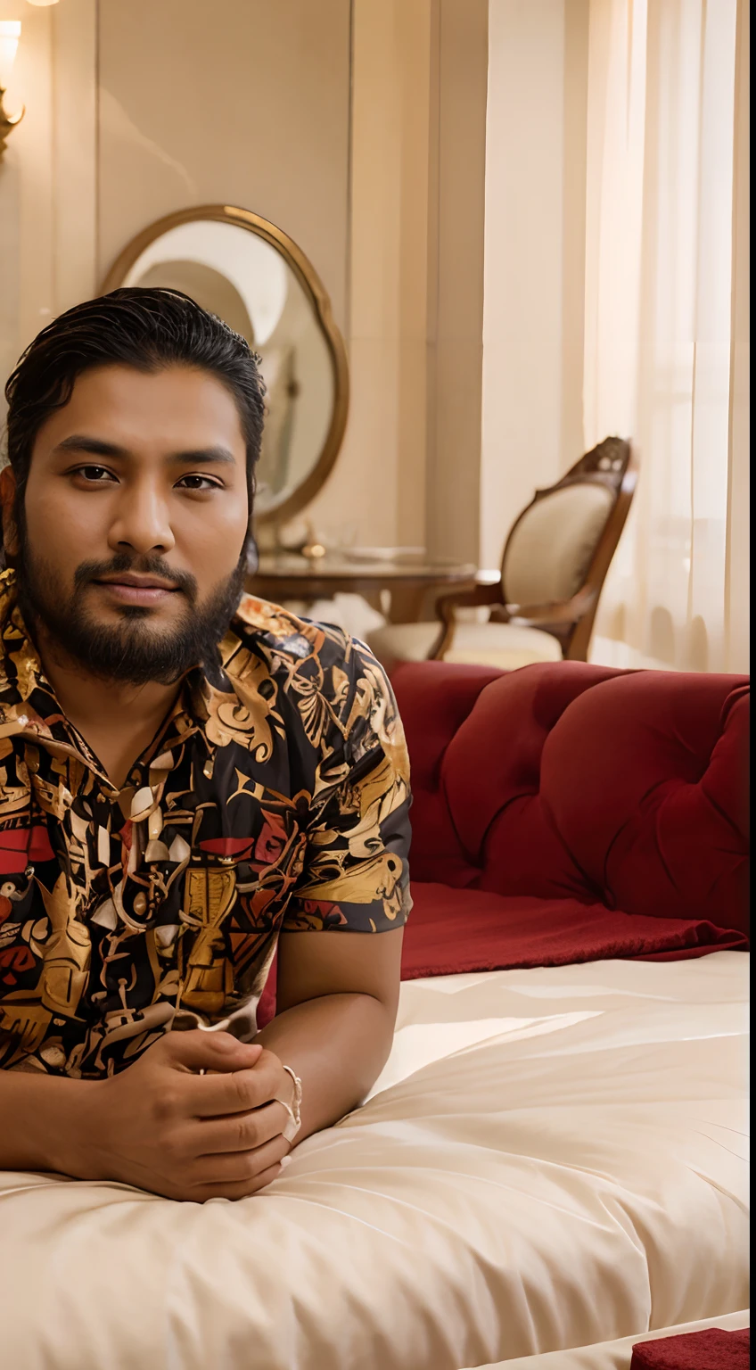 nepali supermodel portrait photography in luxurious hotel
