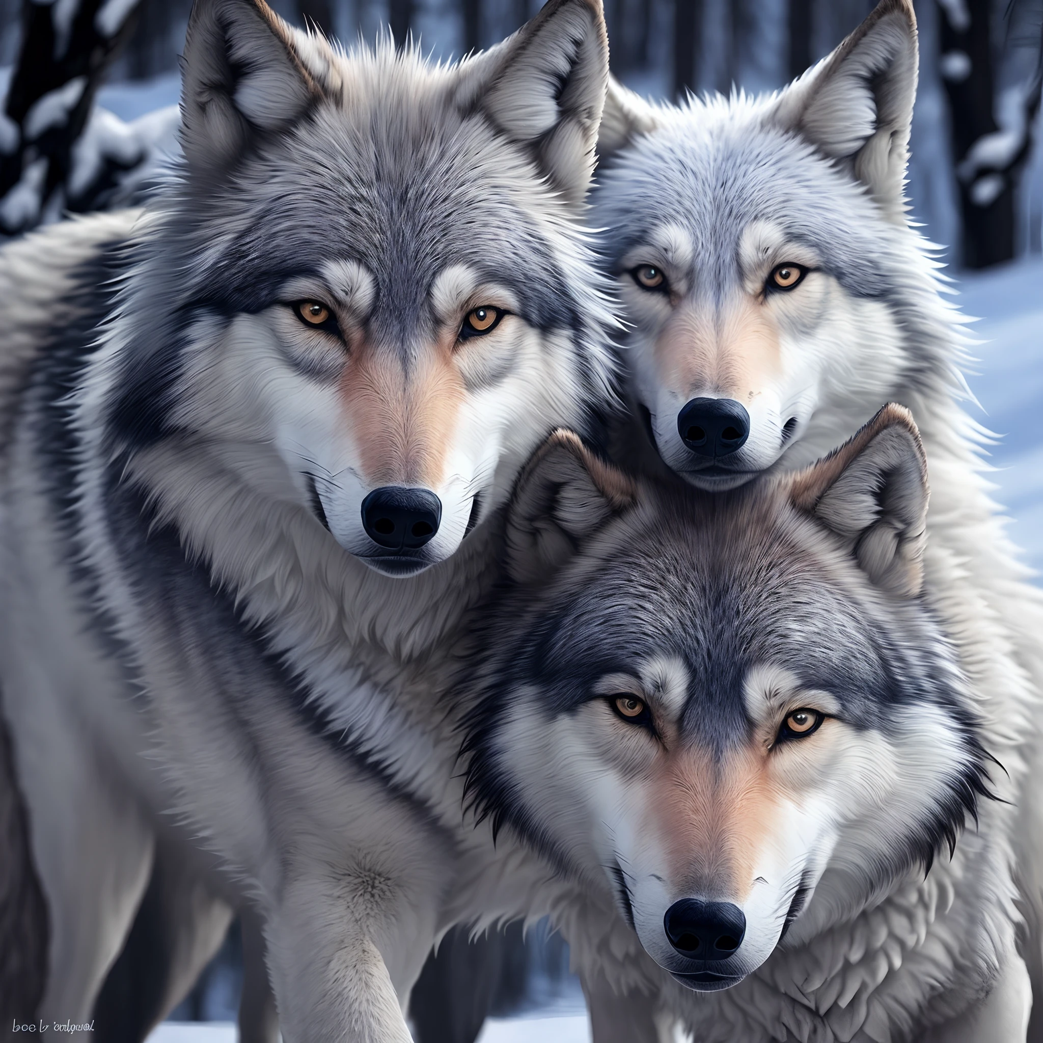 Wolf beauty