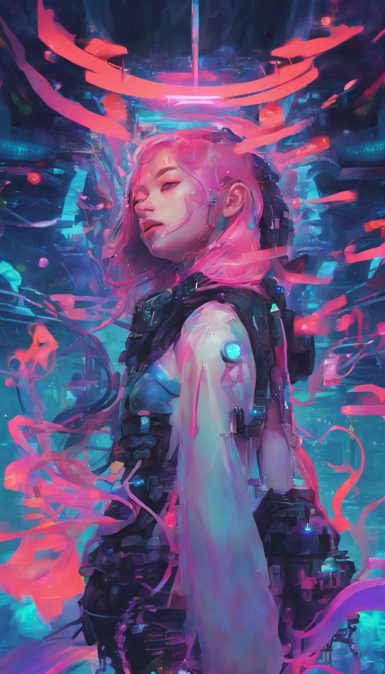 ocean floor,Under the water ,magical little girl,Hair flows in water,Full body like,Background,Majestic,Full of fantastic marine elements,sea shell,coral, Algae and improved marine life in an atmosphere,facing at camera,A hand is stretched forward,Magic wand in hand,
