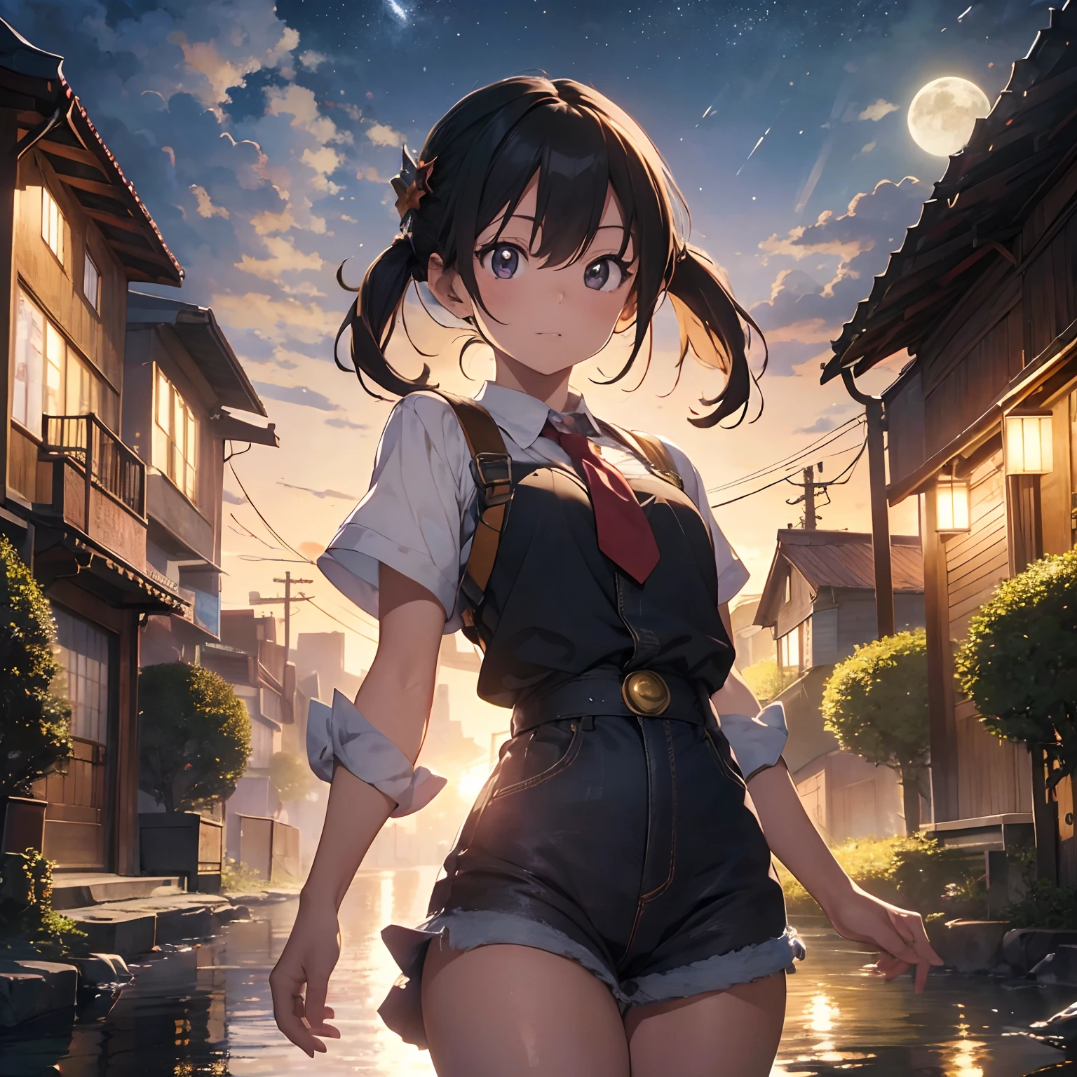 best quality,ultra-detailed,realistic:1.37,(HDR,UHD),(studio lighting,sharp focus),(vivid colors,bokeh),(oil painting),(concept art),(Akira Toriyama style),(Dragon Ball character),(original art),masterpiece,night,moon,midnight garden,girl,exploring.

Be aware of：The punctuation in the prompt above is only to illustrate the relationship between each tag，When generating the final prompt, remove the punctuation，Directly use the English comma","Separate tags。