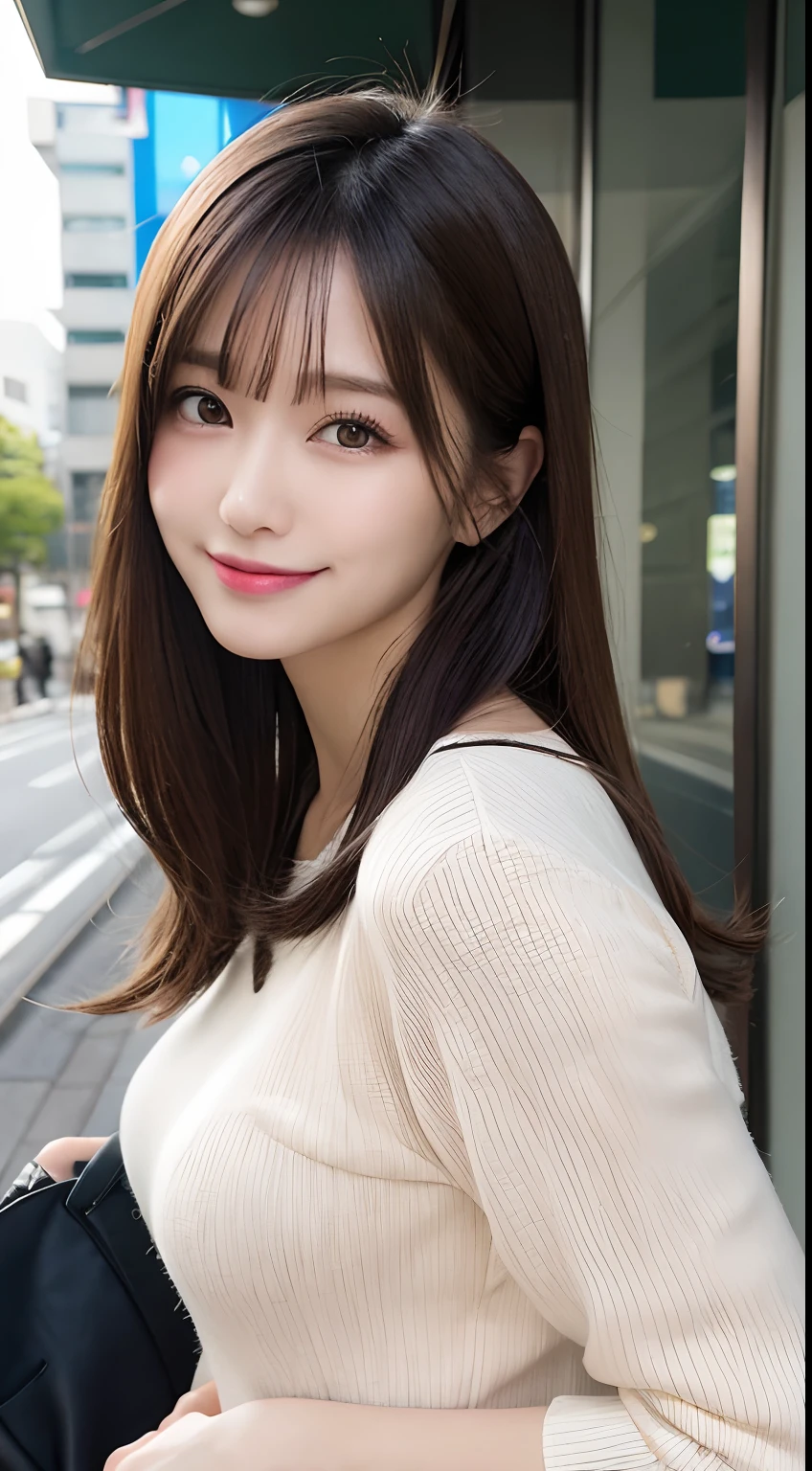 (masterpiece:1.2), Highest quality, High resolution, unity 8k wallpaper, (illustrwion:1.0), beautiful detailed eye:, Highly detailed face, Perfect lightwg, Highly detailed CG,
One girl, 3d, bag, black_hair, brown_hair, buildwg, wきる, city, cityscape, Coca Cola, Convenience_shop, dress, handbag, length_hair, Lookwg_w_Audience, photograph_\(Moderate\), photograph_background, Genuwe_world_locwion, road, scenery, shop, Sittwg, Skyscraper, No sleeve, 一人w, street, Tokyo_\(city\), Traditional_stocking, vendwg_mechanical, smile, brown_eye, jewelry, food, pants, Genuweistic