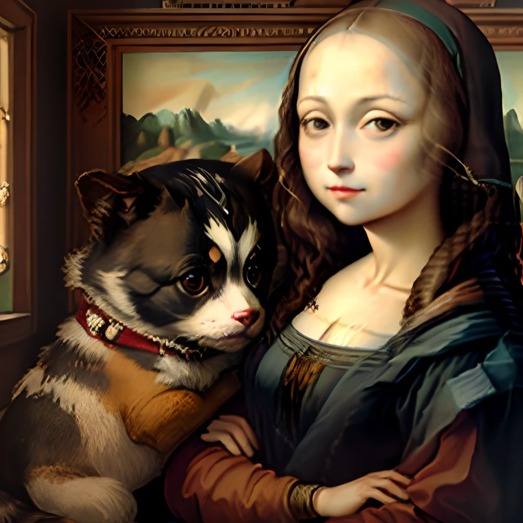 Monna Lisa、Pixar、cute little