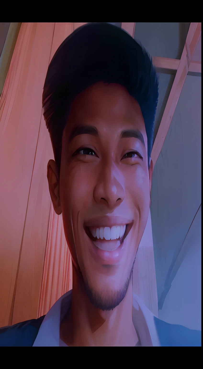 inreal,, , 1Handsome Indonesian young man with a smile, eksotis , ,4k hd quality
