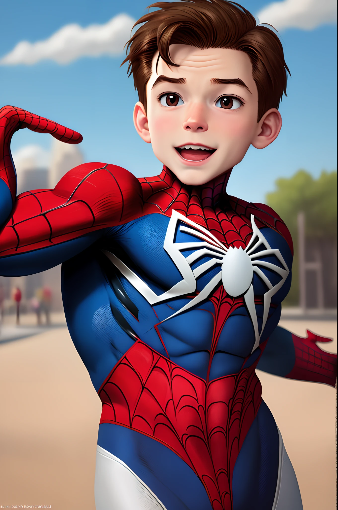 Spider-Man's Baby: Disney Style