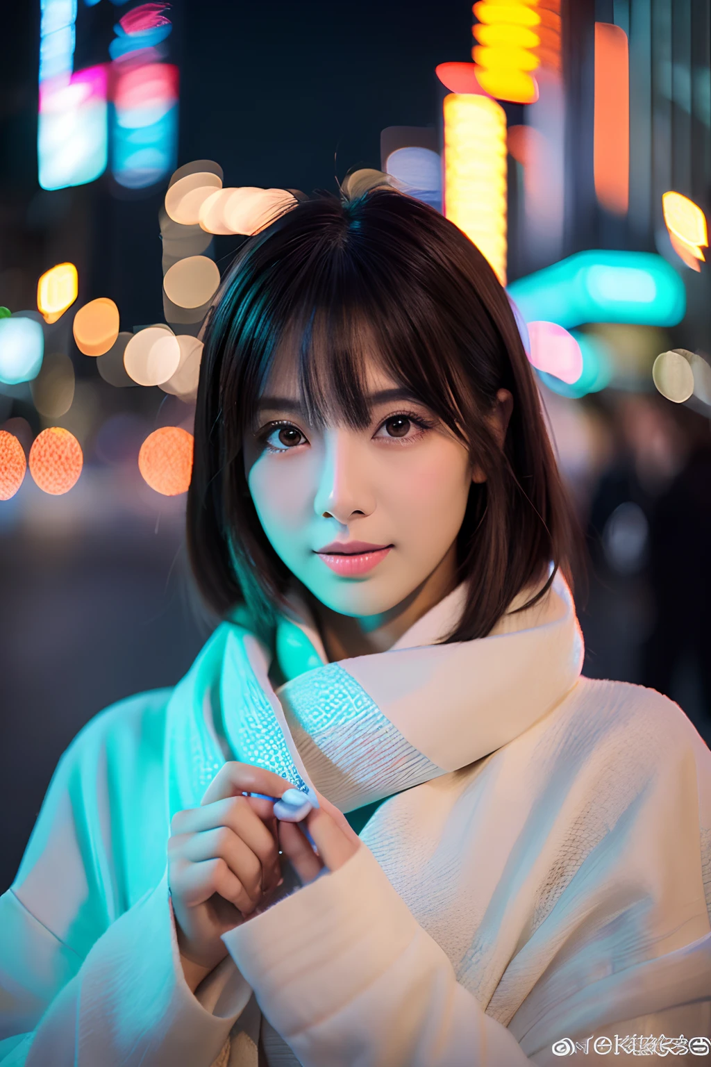 ((top-quality)), ((masterpiece)), (ighly detailed:1.3), 3D, shitu-mecha, Beautiful woman in the city celebrating christmas, The woman is Santa Claus、Ancient Technology, HDR(HighDynamicRange), Ray traching, NVIDIA RTX, Hyper-Resolution, Unreal 5, sub-surface Scattering, PBR Texture, post processed, Anisotropy Filtering, depth of fields, Maximum sharpness and sharpness, Multilayer Texture, Albedo and highlight map, Surface Shading、accurate simulation of light and material interactions、perfectly proportions、octan render、Duotone lighting、Low ISO、White Balance、thirds rule、Wide aperture、8K RAW、Efficient Subpixel、sub-pixel convolution、Luminescent particles、light scattering、Tindall Effect