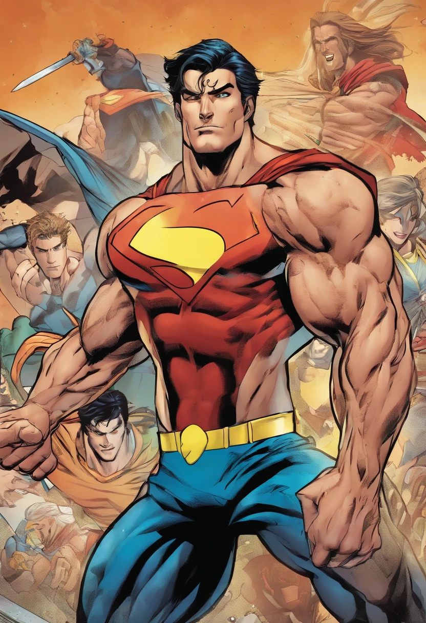 Excellent, Masterpiece, Super high resolution, Detailed background, Realistic, Muscular, Handsome.