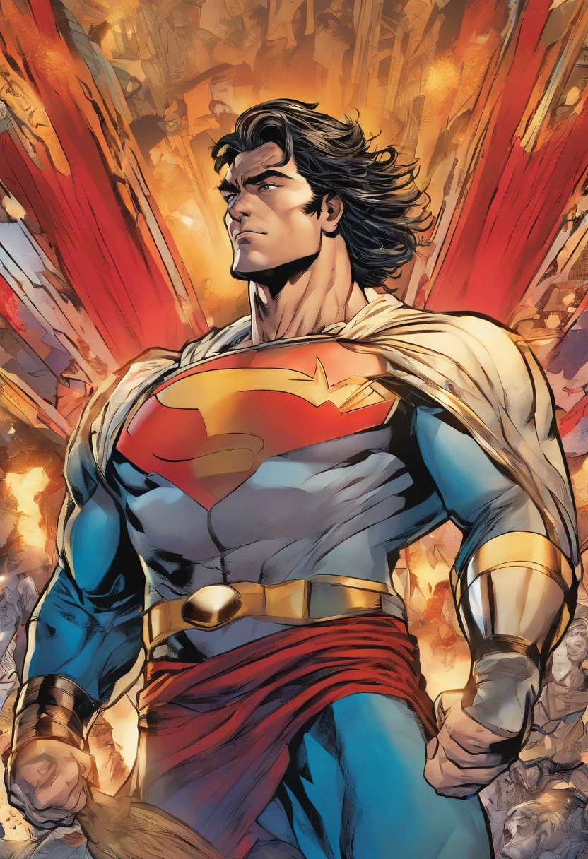 Excellent, Masterpiece, Super high resolution, Detailed background, Realistic, Muscular, Handsome.